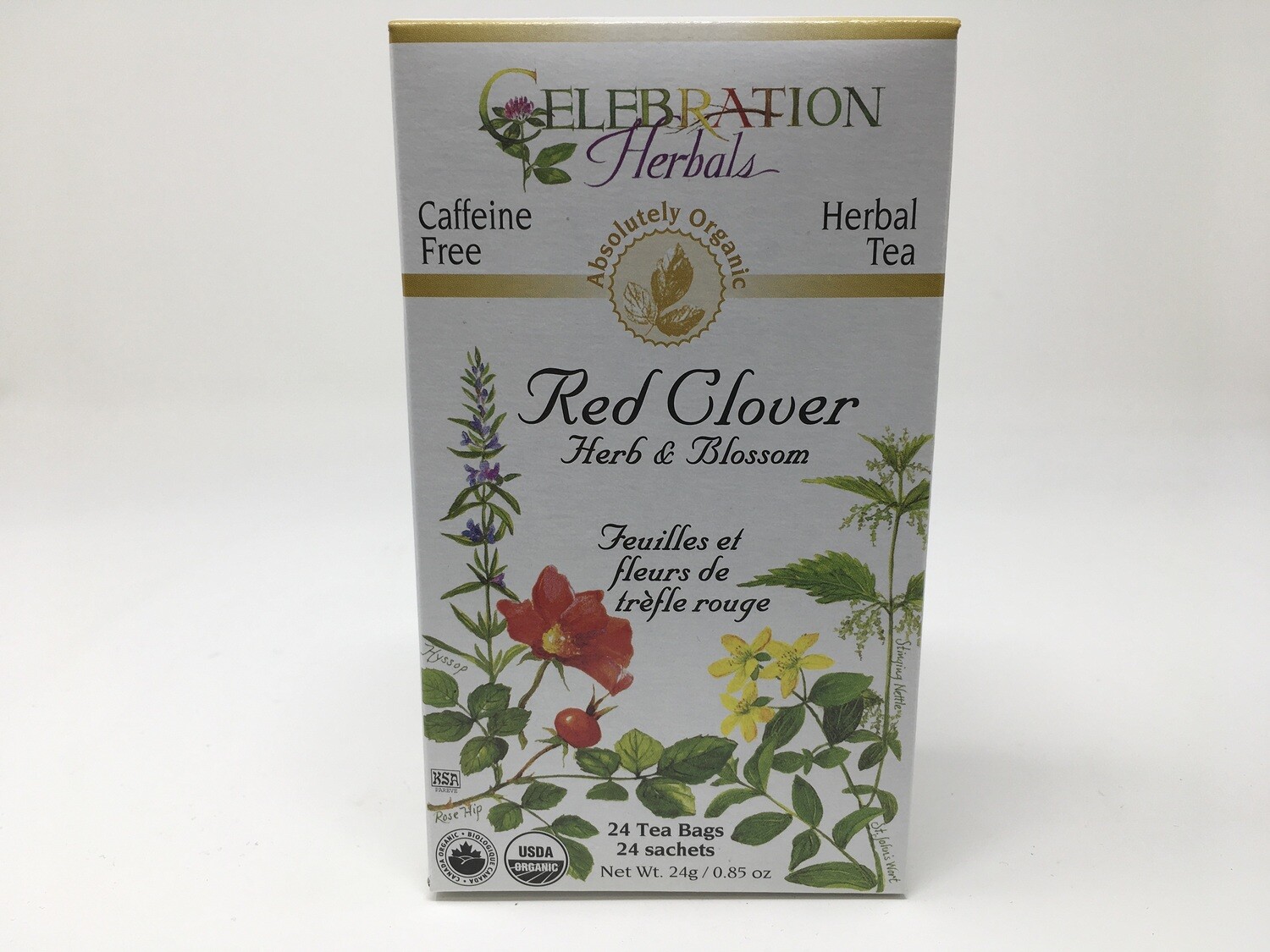 Red Clover Tea  24 bags (Celebration Herbals)