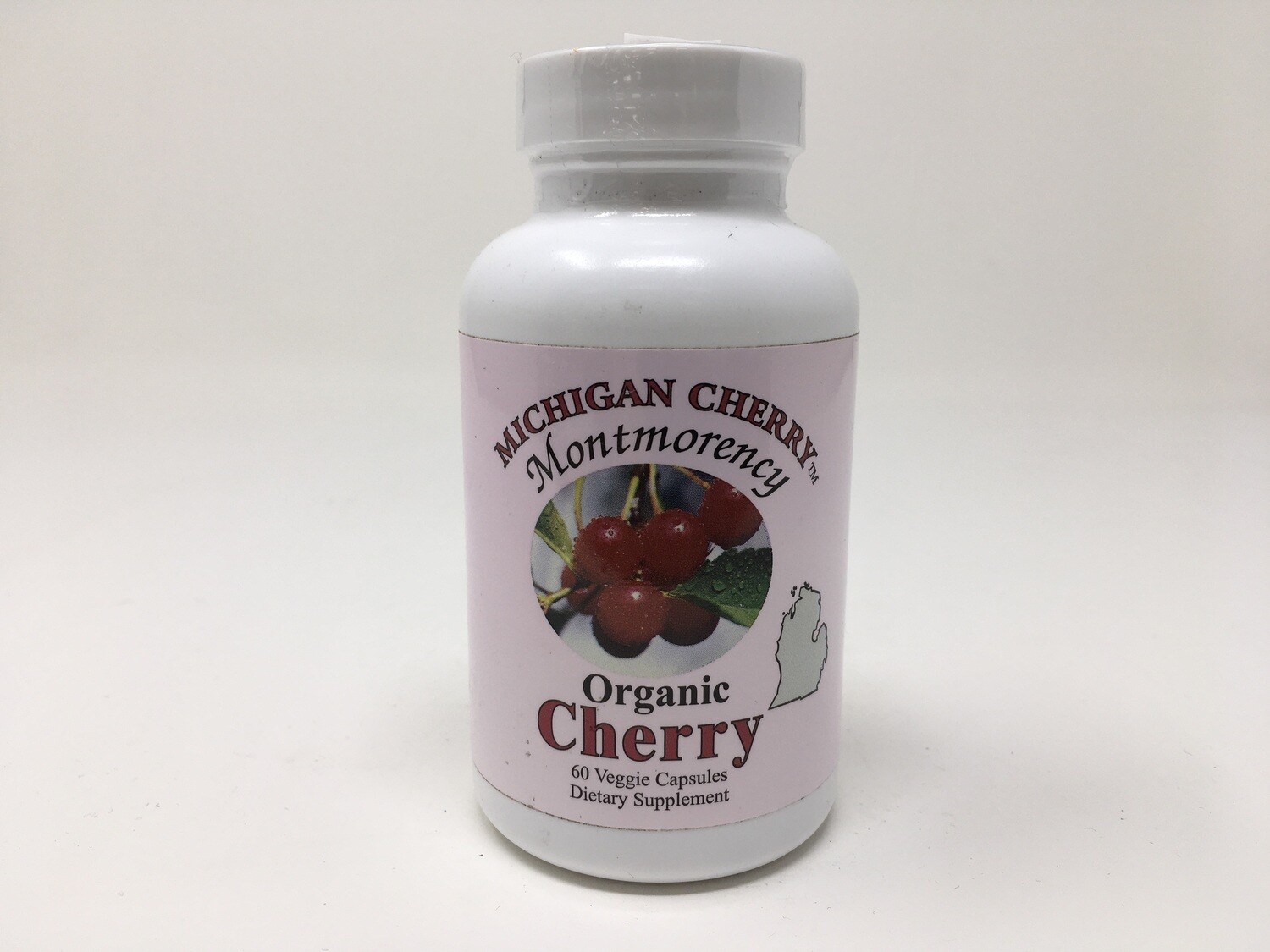 Cherry Capsules Organic 60caps(Michigan cherry)DISCONTINUED