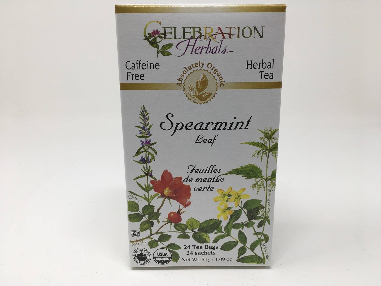 Spearmint Tea 24 bags (Celebration Herbals)