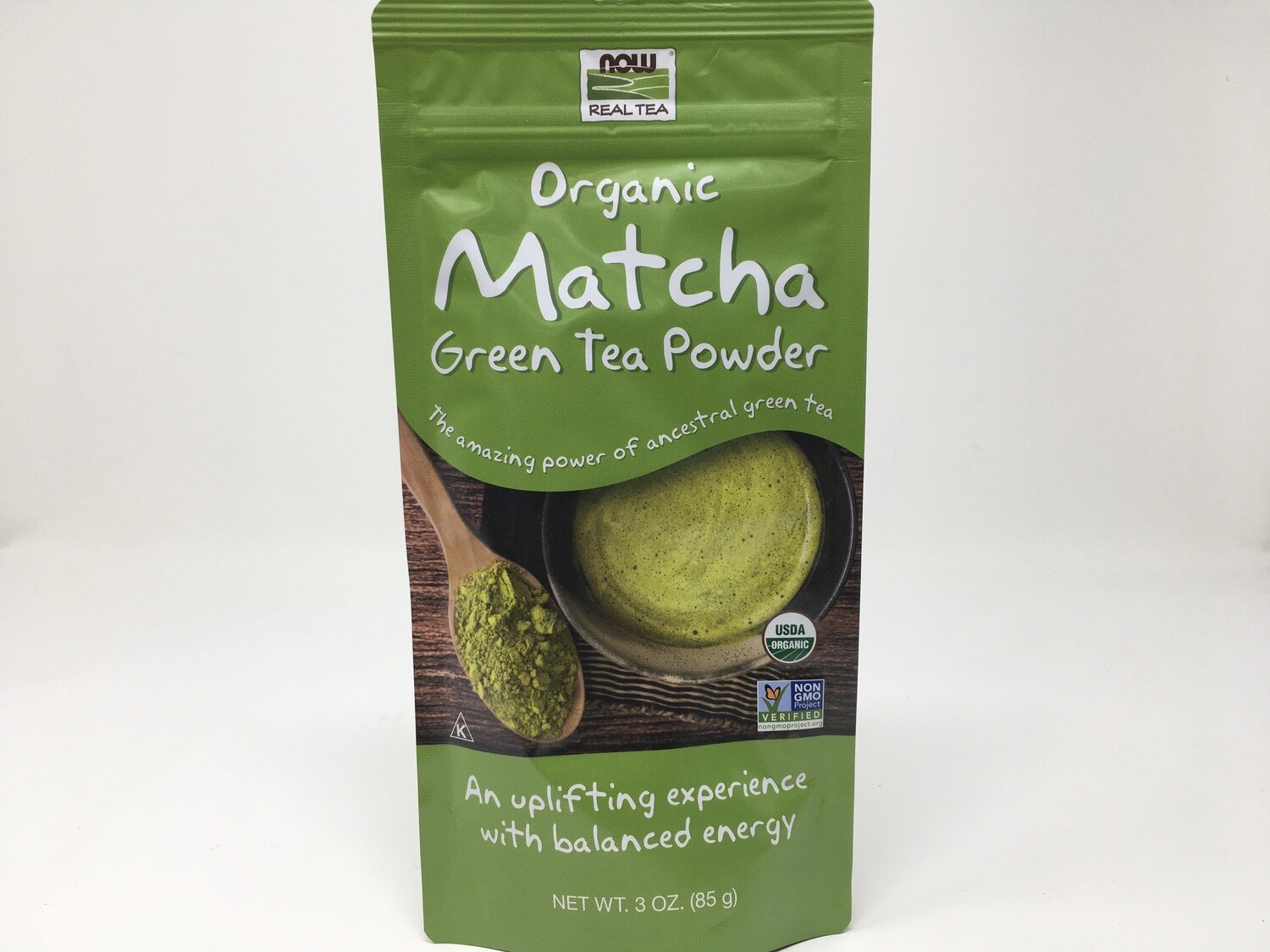Matcha Green Tea Powder Organic 3oz (Now) 4253
