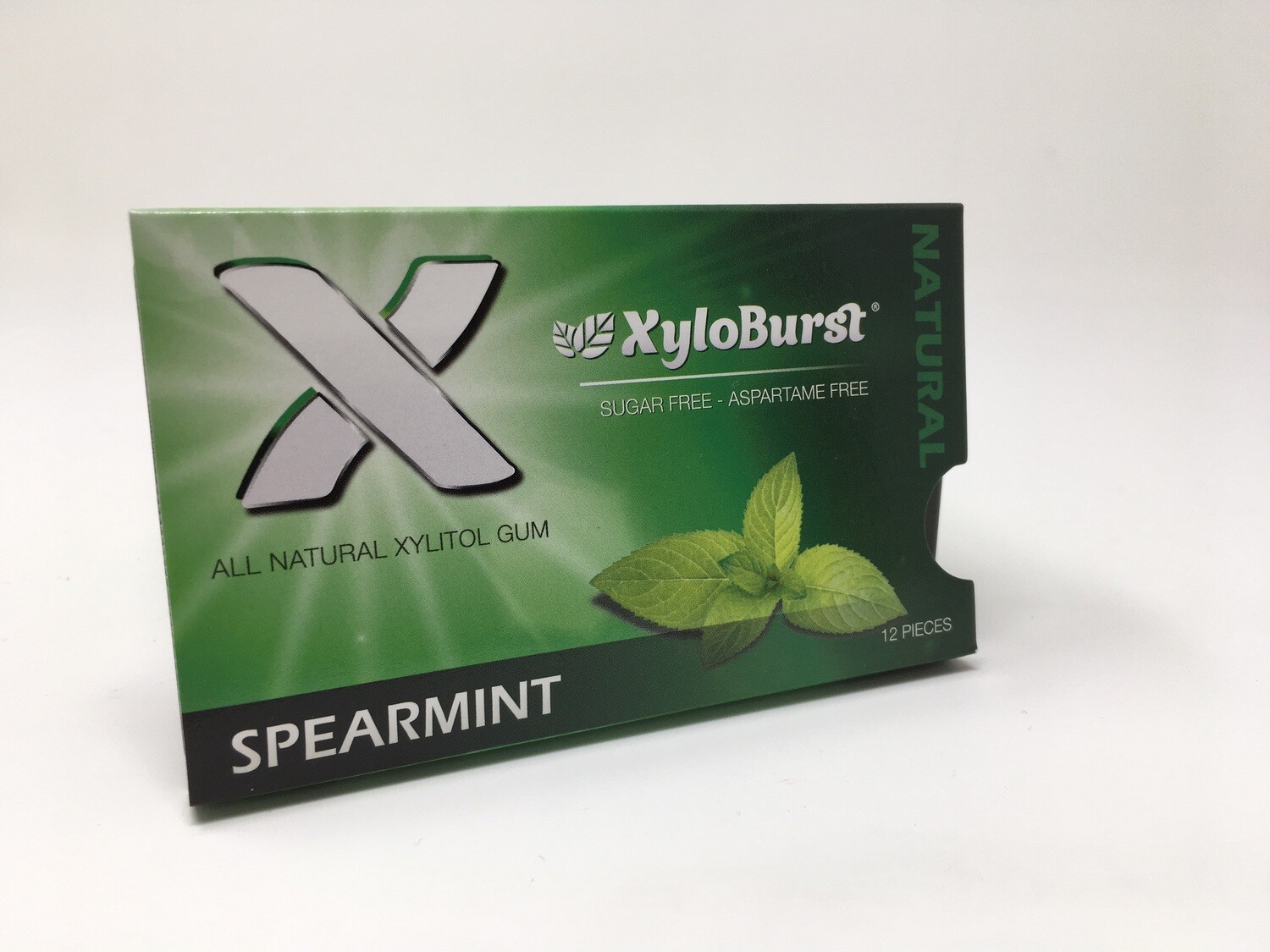 XyloBurst Gum Spearmint 12 pieces