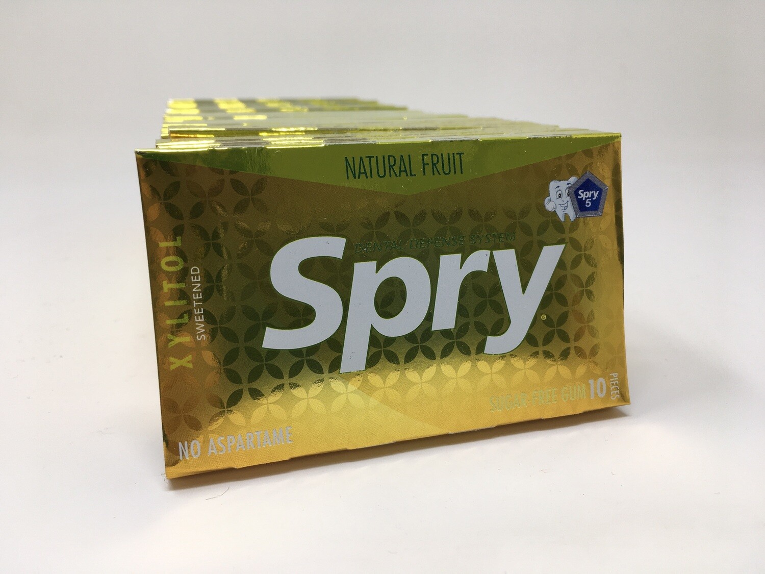 Spry Gum Natural Fruit 10 pieces