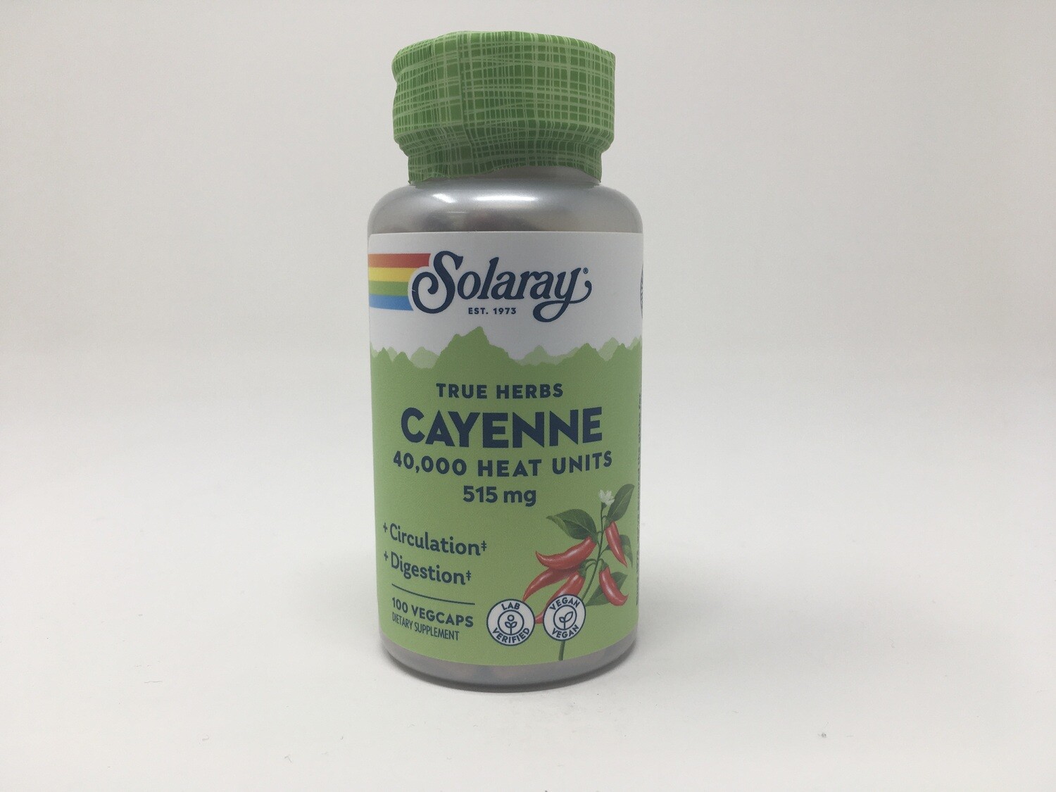 Cayenne 40000HU 100 cap  (Solaray)