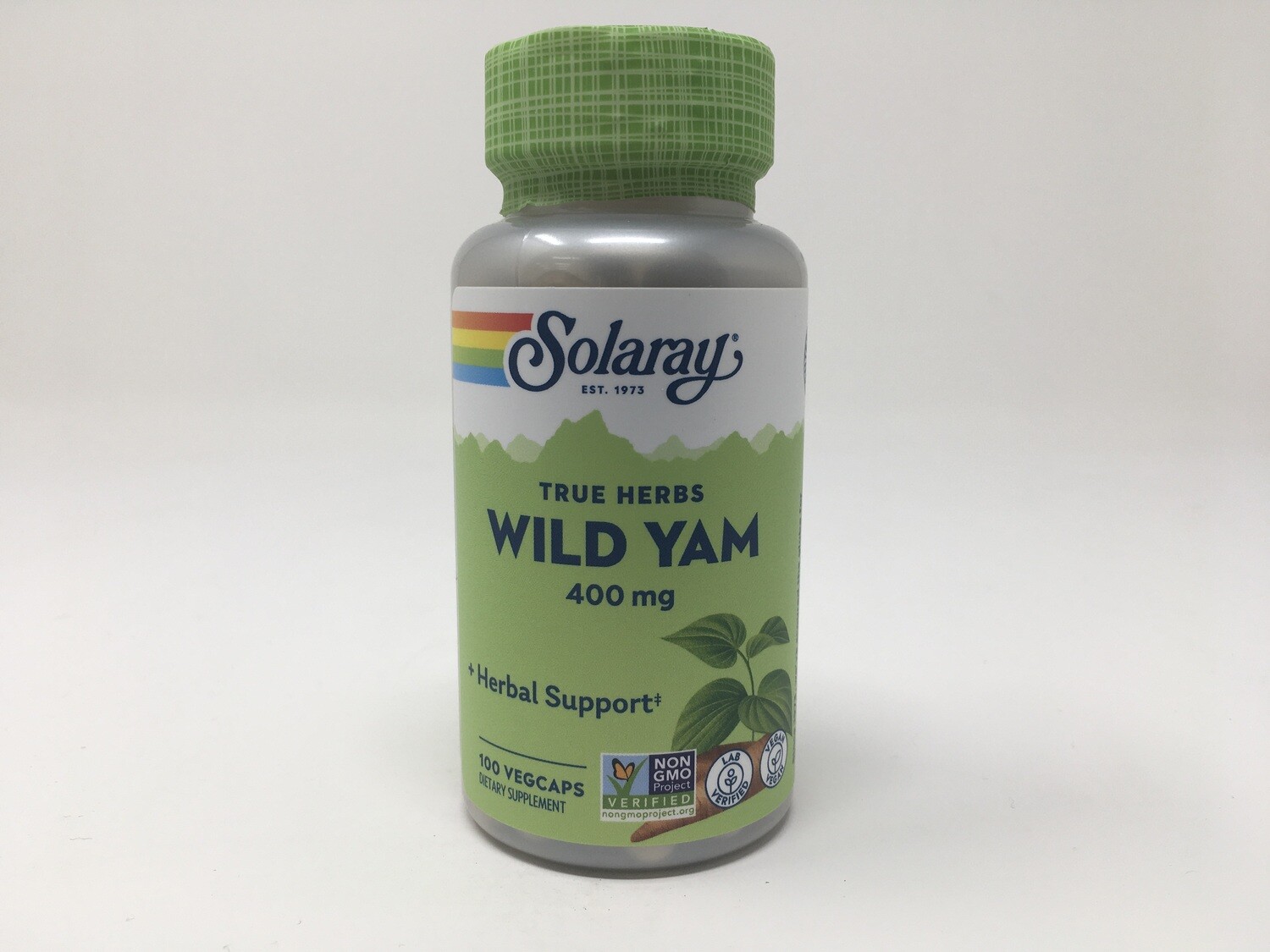 Wild Yam(Solaray) 400mg 100caps NO BACKORDERS Discontinued