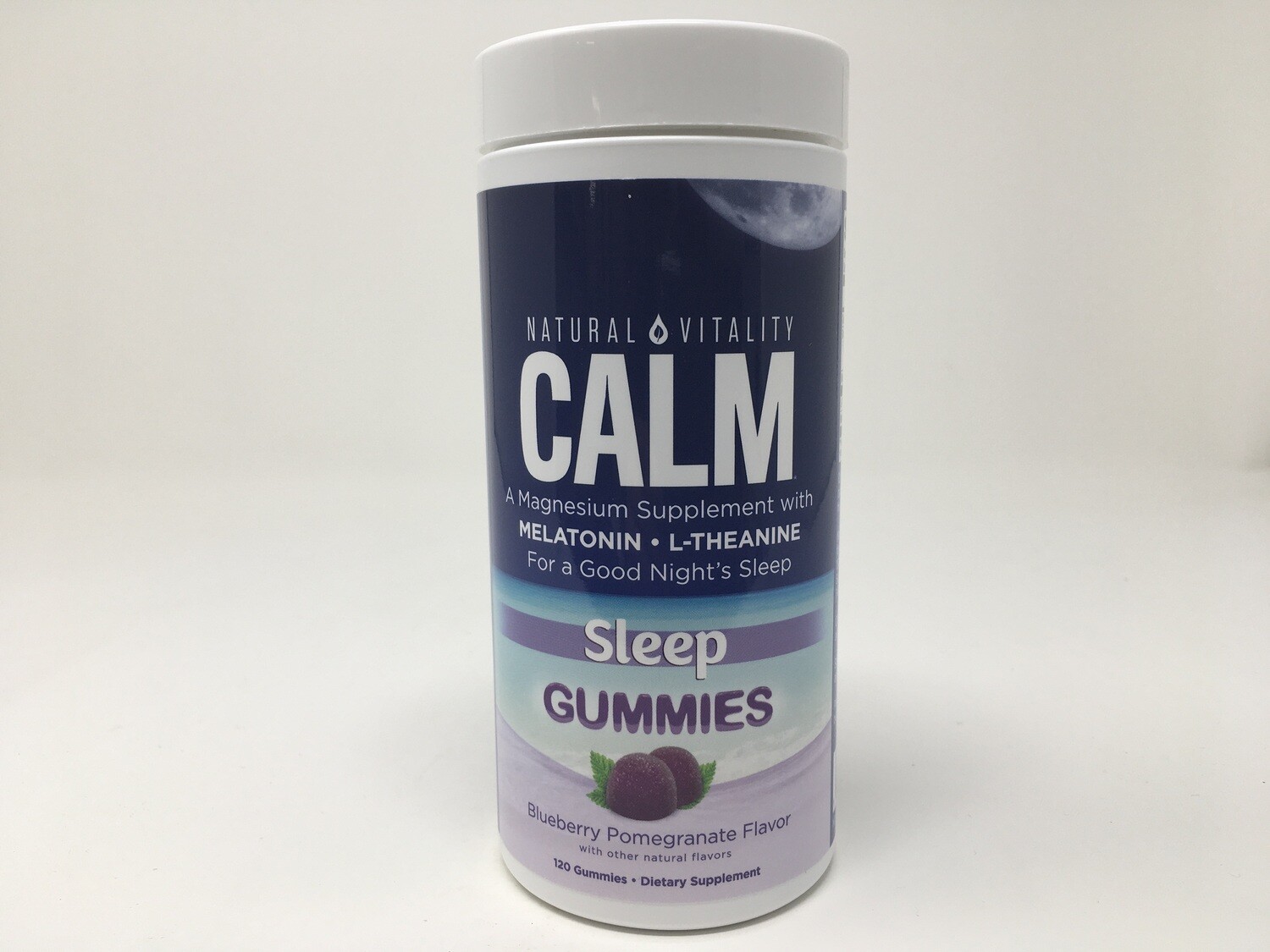Calm Sleep 120 gummies Blueberry Pomegrantate(Natual Vitality)