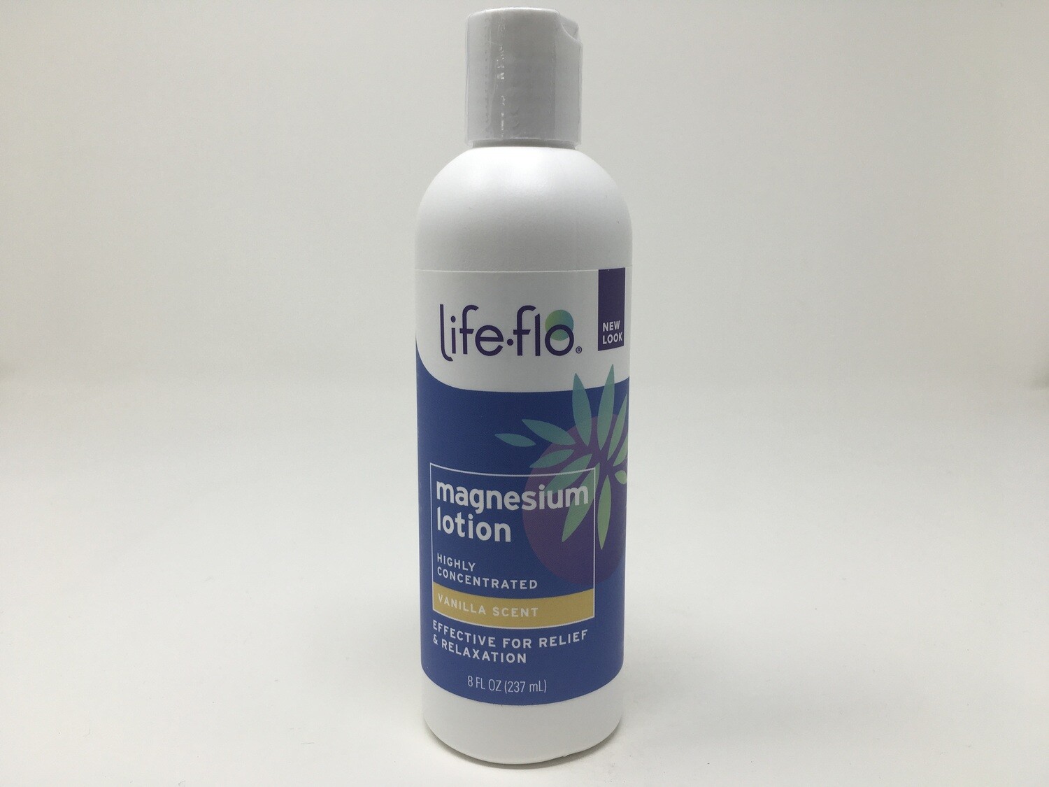 Magnesium Lotion Vanilla 8 oz. (Life-Flo)