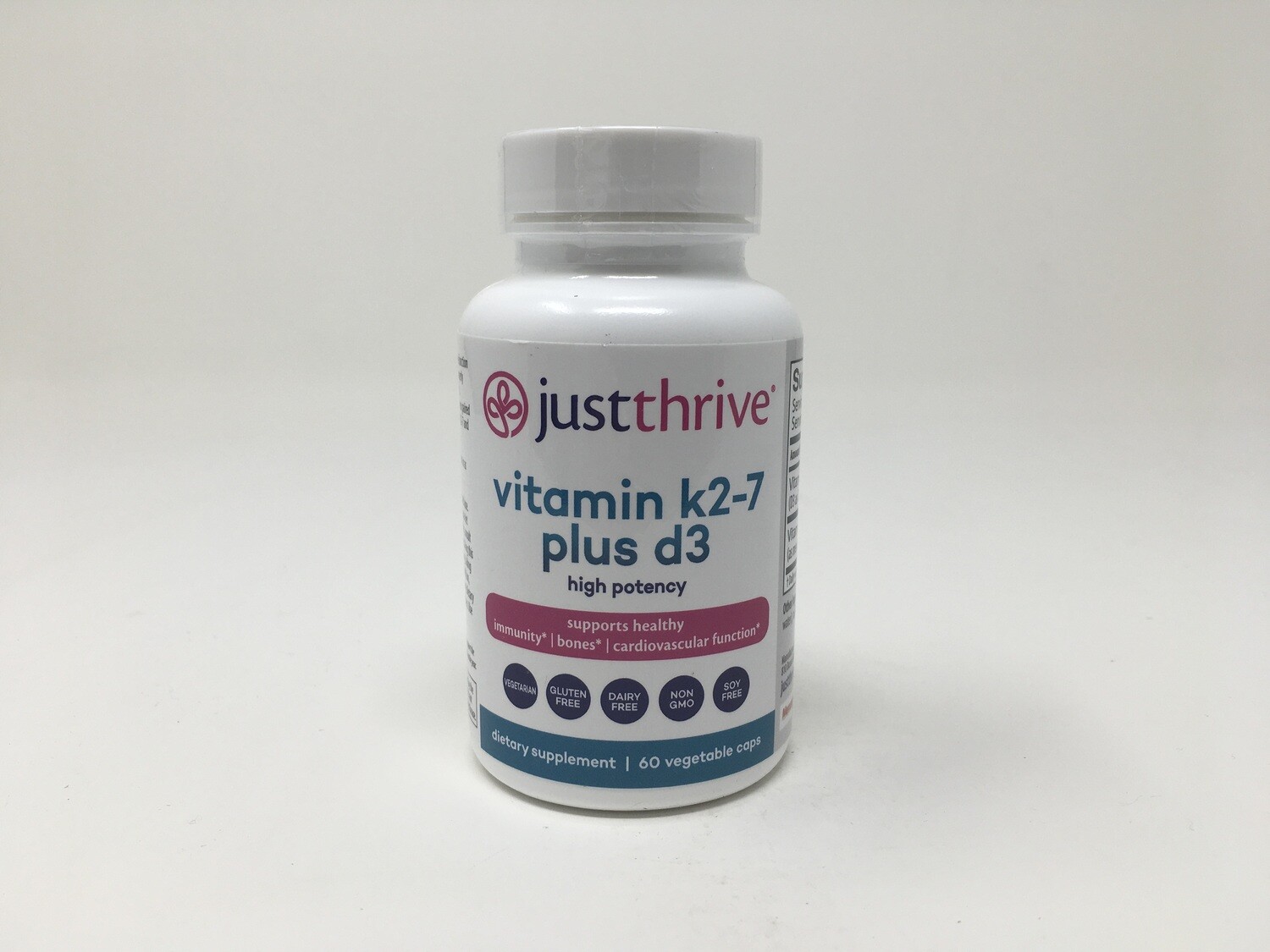 Vitamin K2-7 plus D3 60vcaps(Just Thrive)
