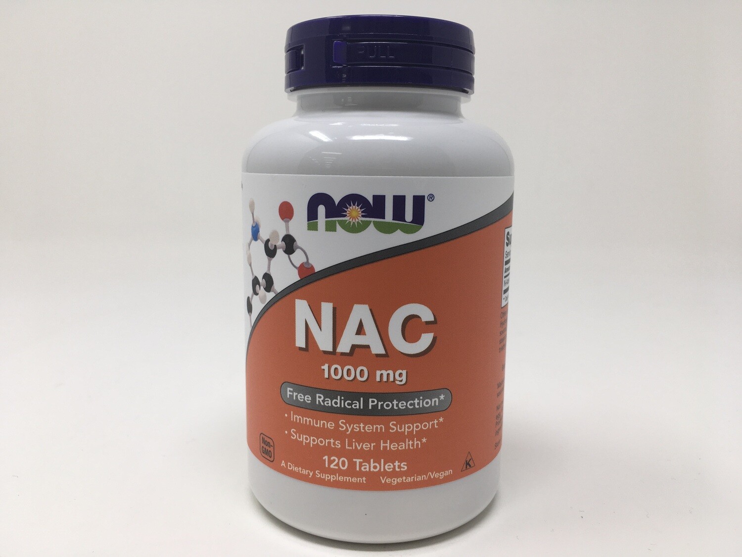 NAC 1000mg  120 Tabs (Now) 0185