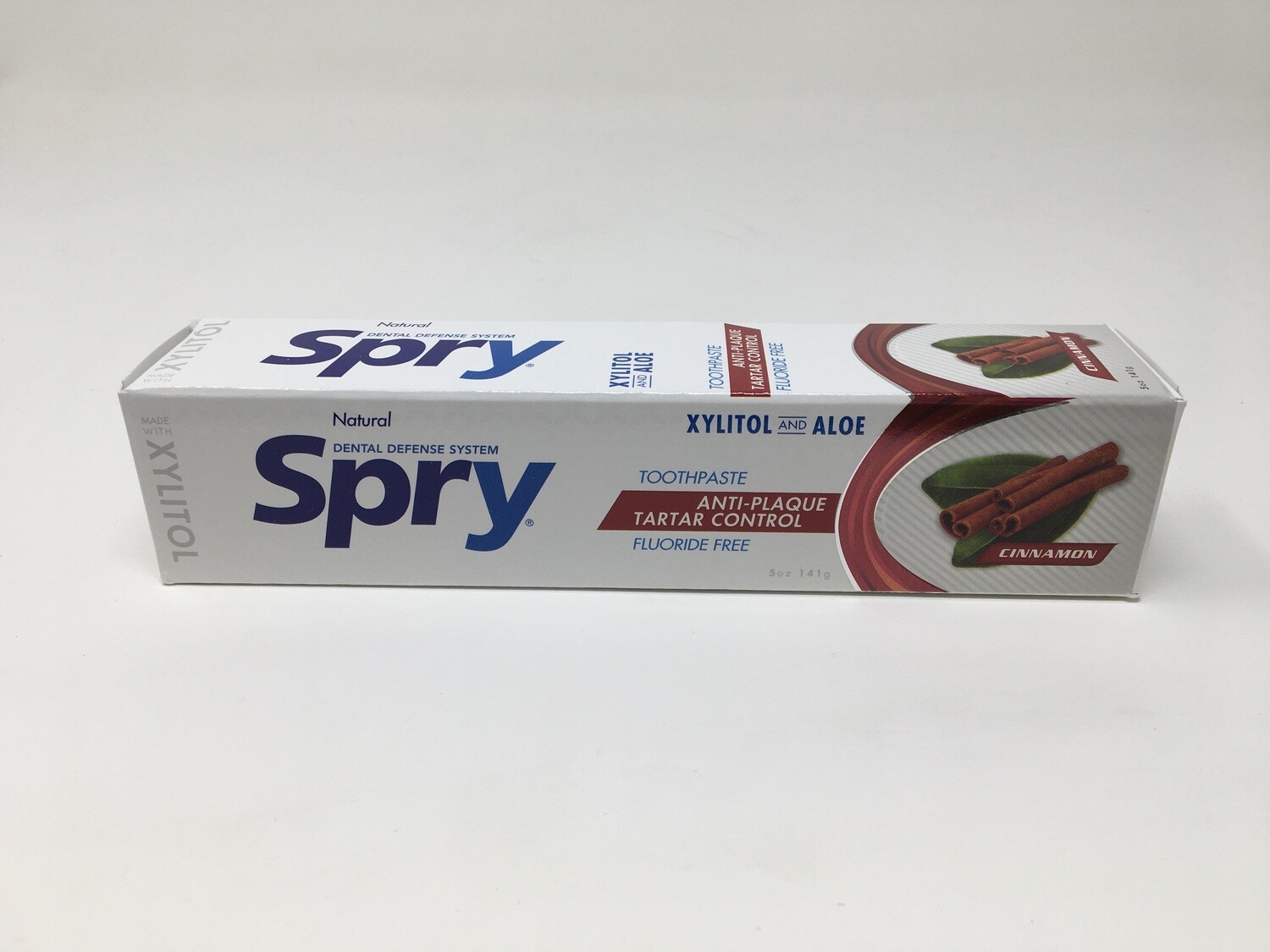 Toothpaste Cinnamon  5 oz tube(Spry) Discountinued