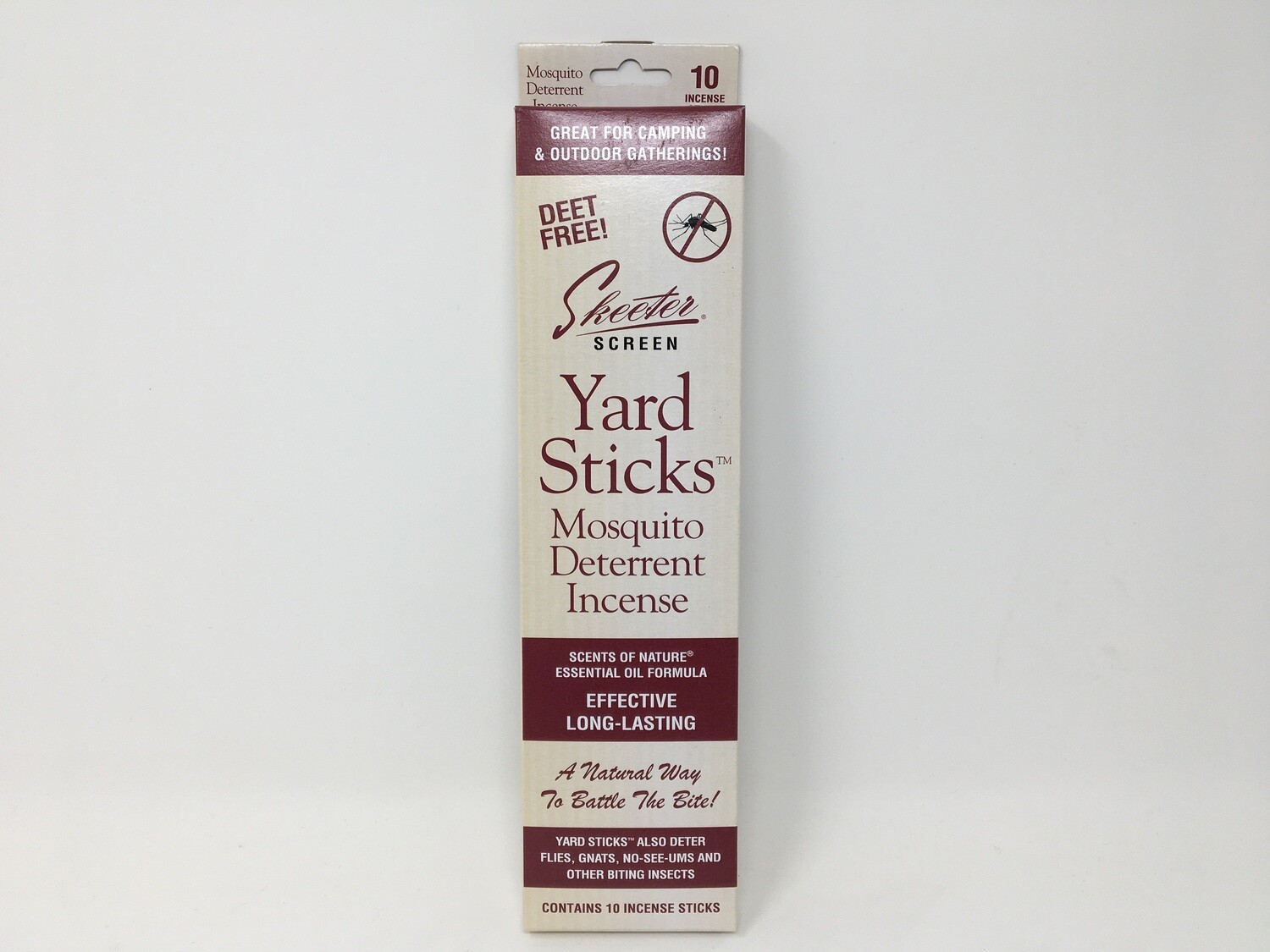 Yard Sticks  Mosquito Deterrent Incense 10Ct(Skeeter)