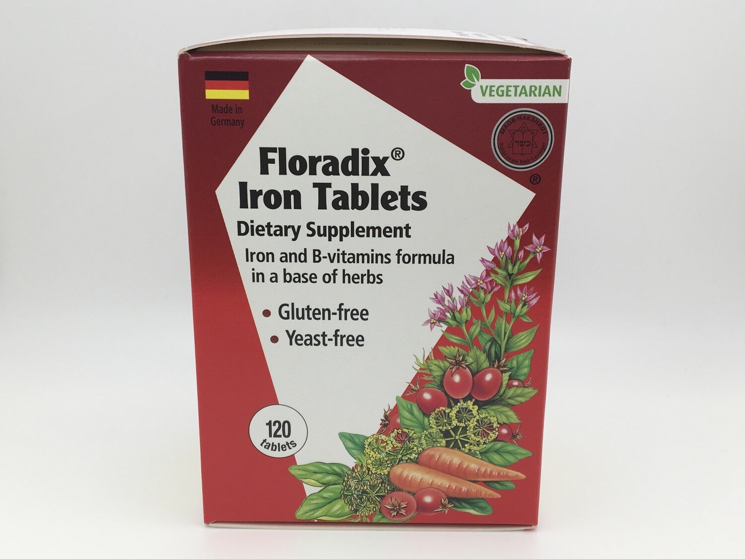 Iron + Herbs 120 Tablets (Floradix)