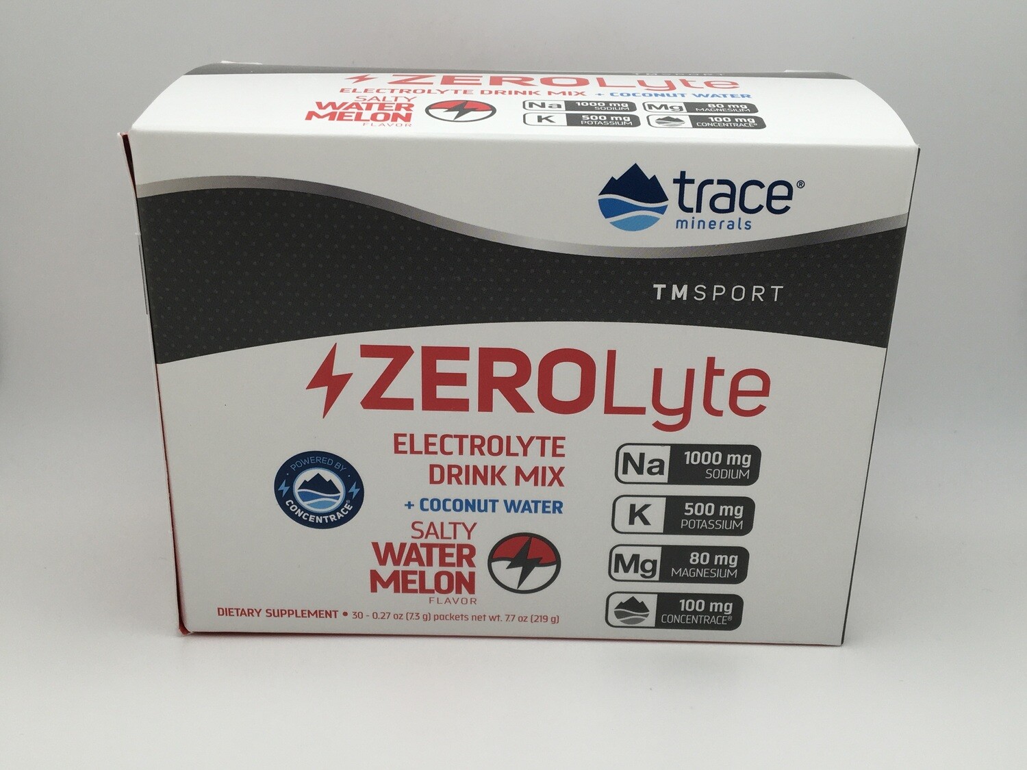 ZeroLyte Electrolyte Salty Watermelon 30 Packet (Trace Mineral)
