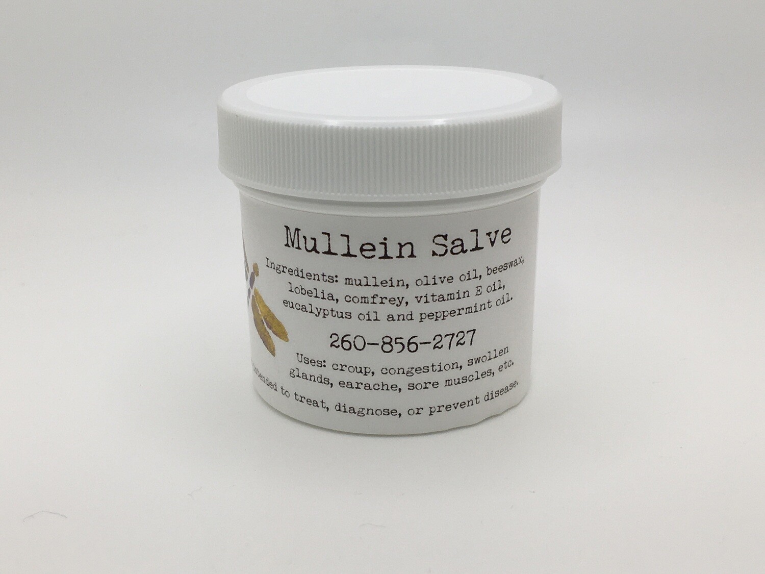 Mullein Salve 2oz (Wildflower Wellness)