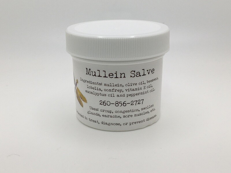 Mullein Salve 2oz (Wildflower Wellness)