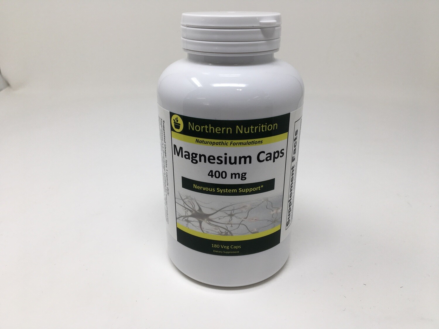 Magnesium Caps 400mg 180 vcaps (Northern Nutrition)