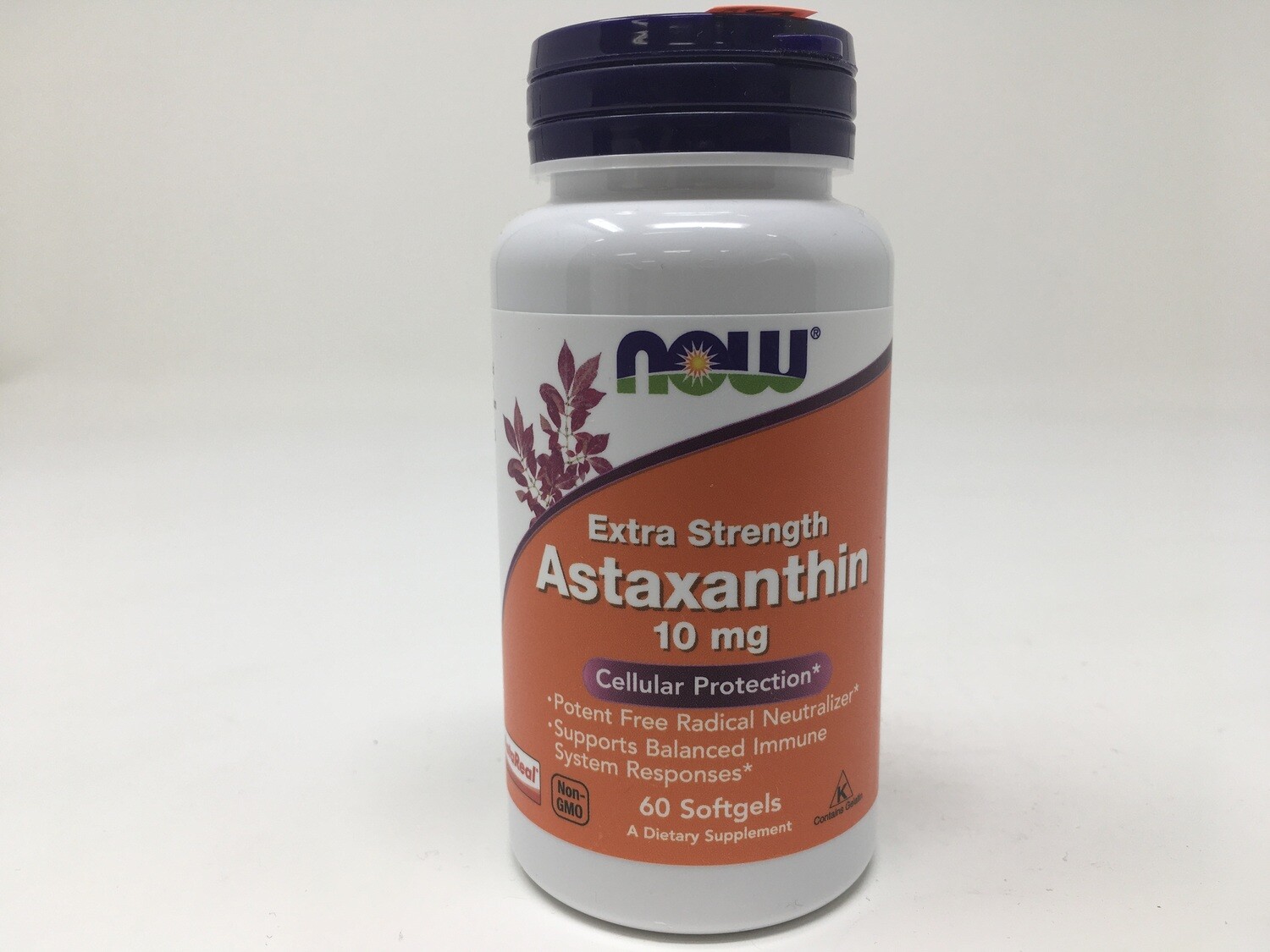 Astaxanthin 10mg 60sg (Now 2251)