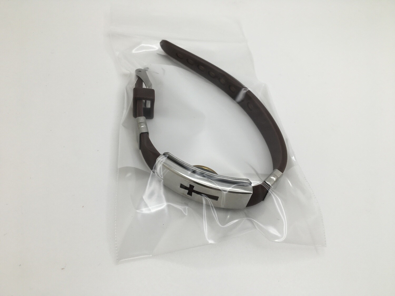 Neoprene Band Brown With Cross(TNY Miracle Band)