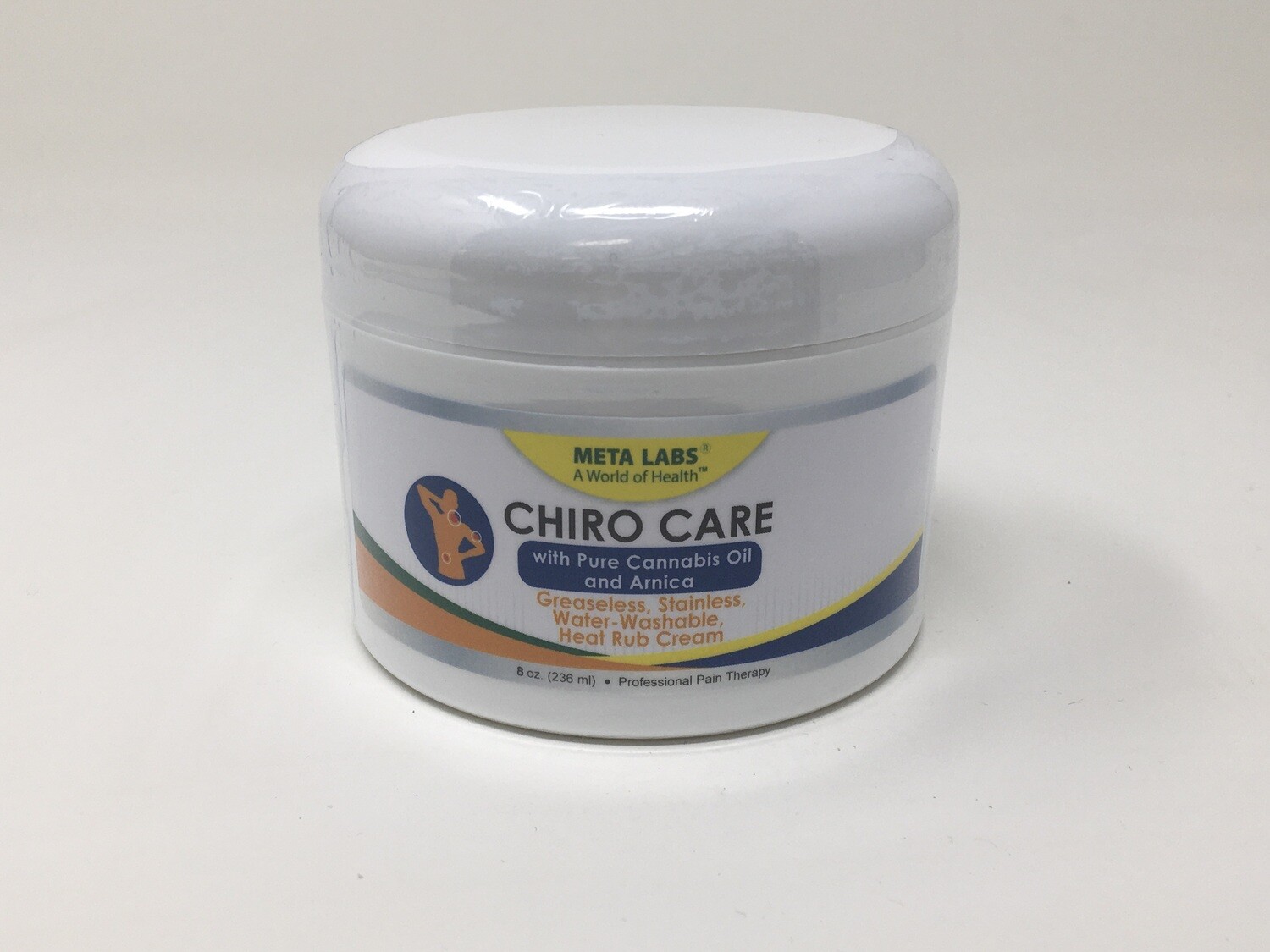 Chiro Care Cream 8 oz. Jar Non-Squeezable