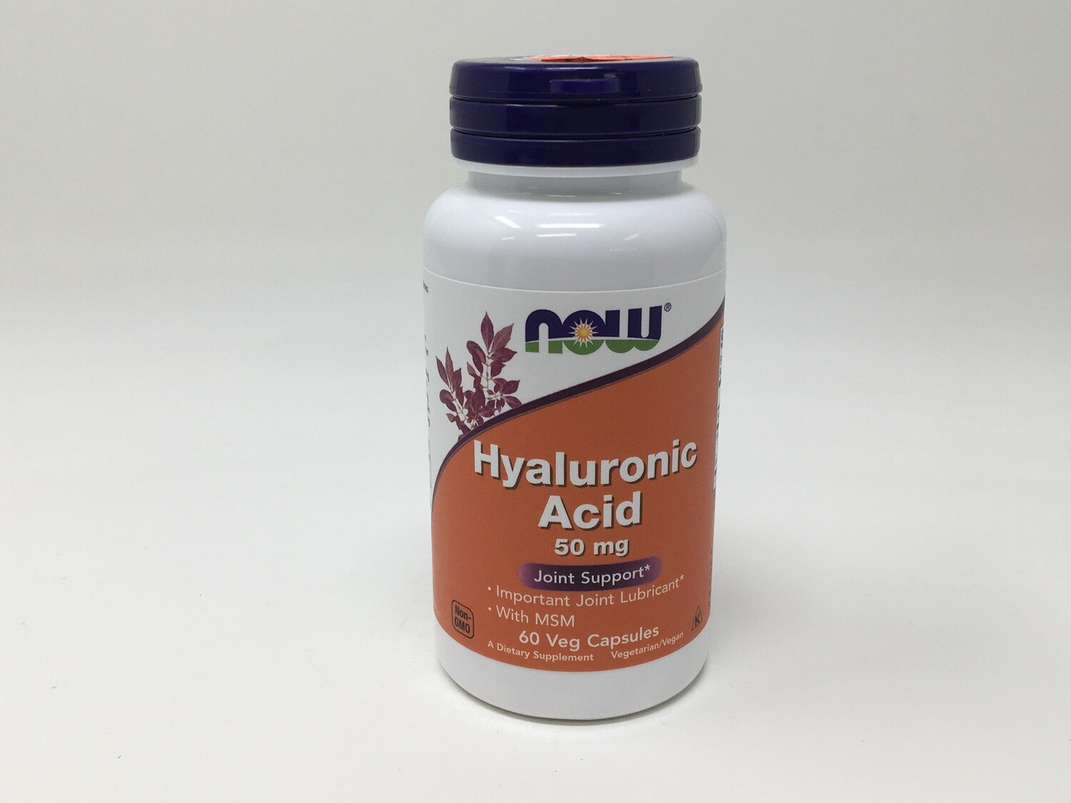 Hyaluronic Acid 50 mg 60 vcaps (Now 3156)
