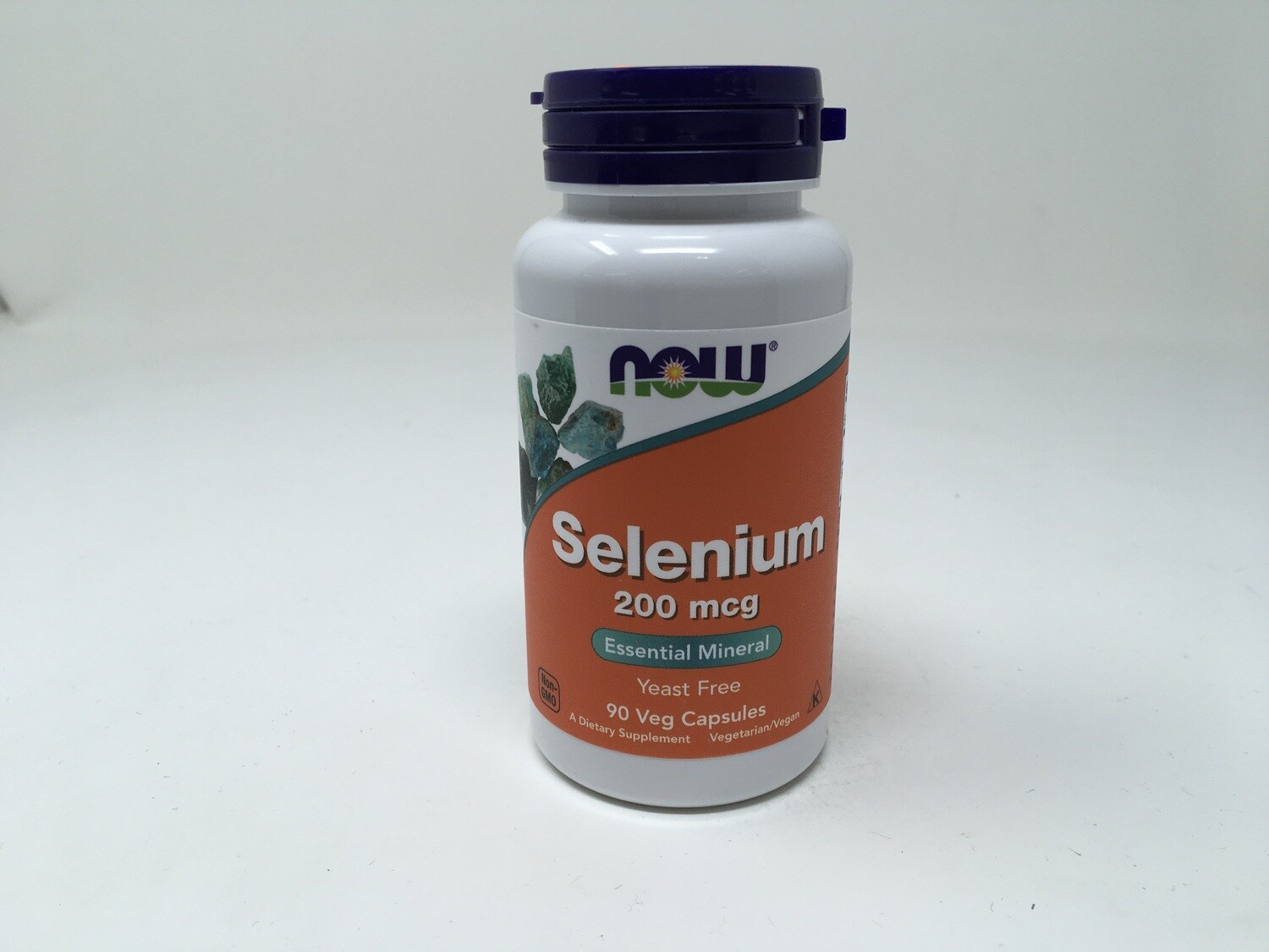 Selenium 200mcg (Now)  90 caps 1485