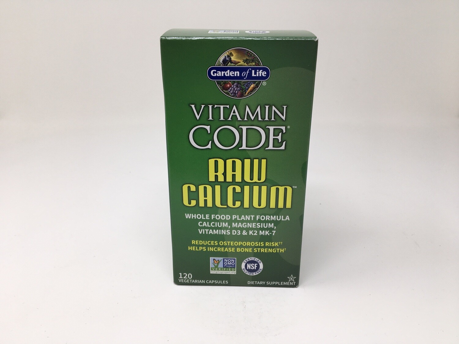Raw Calcium 120 vcaps (Garden of Life)