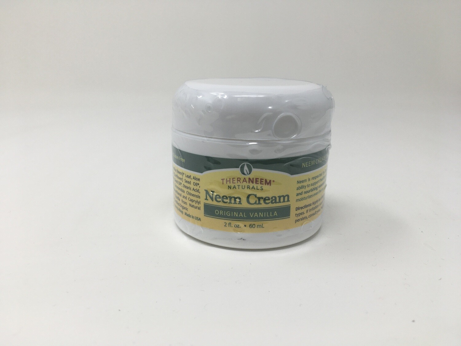 (Theraneem Naturals)Neem Cream  2 oz Vanilla