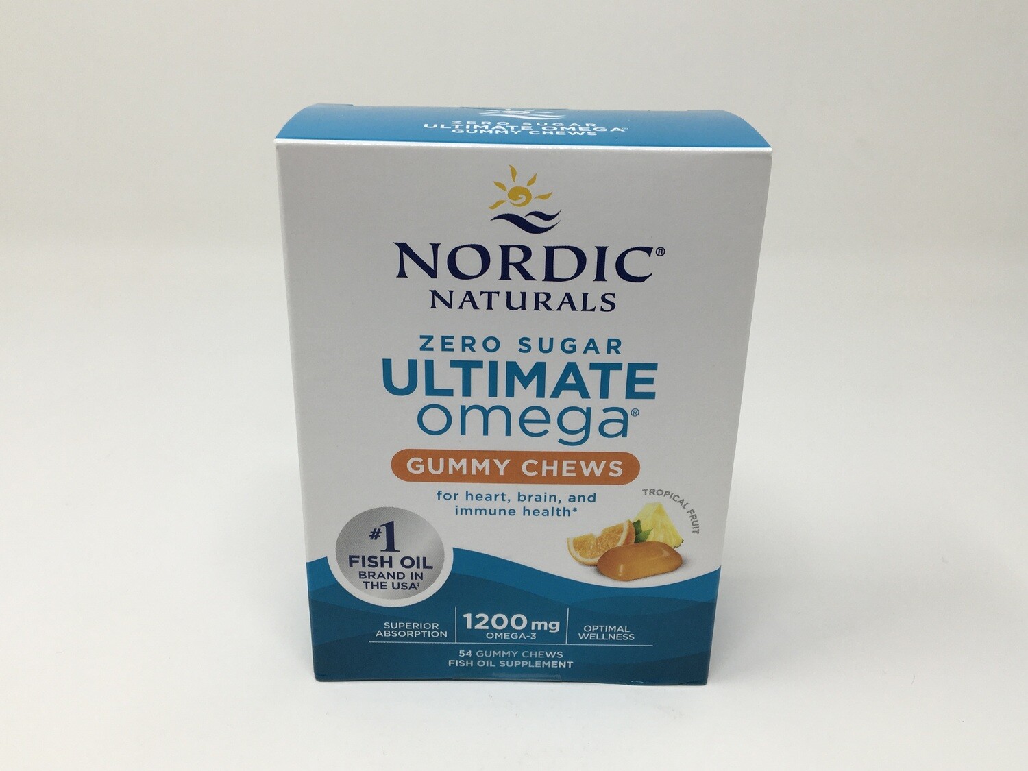 Ultimate Omega Gummy Chews 54ct Tropical Fruit(Nordic Naturals)