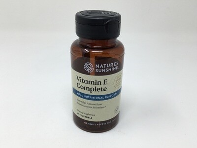 Vitamin E Complete 60sg(Natures Sunshine)