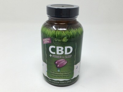 Cbd 30 mg +Power to Sleep60sg(Irwin Naturals)
