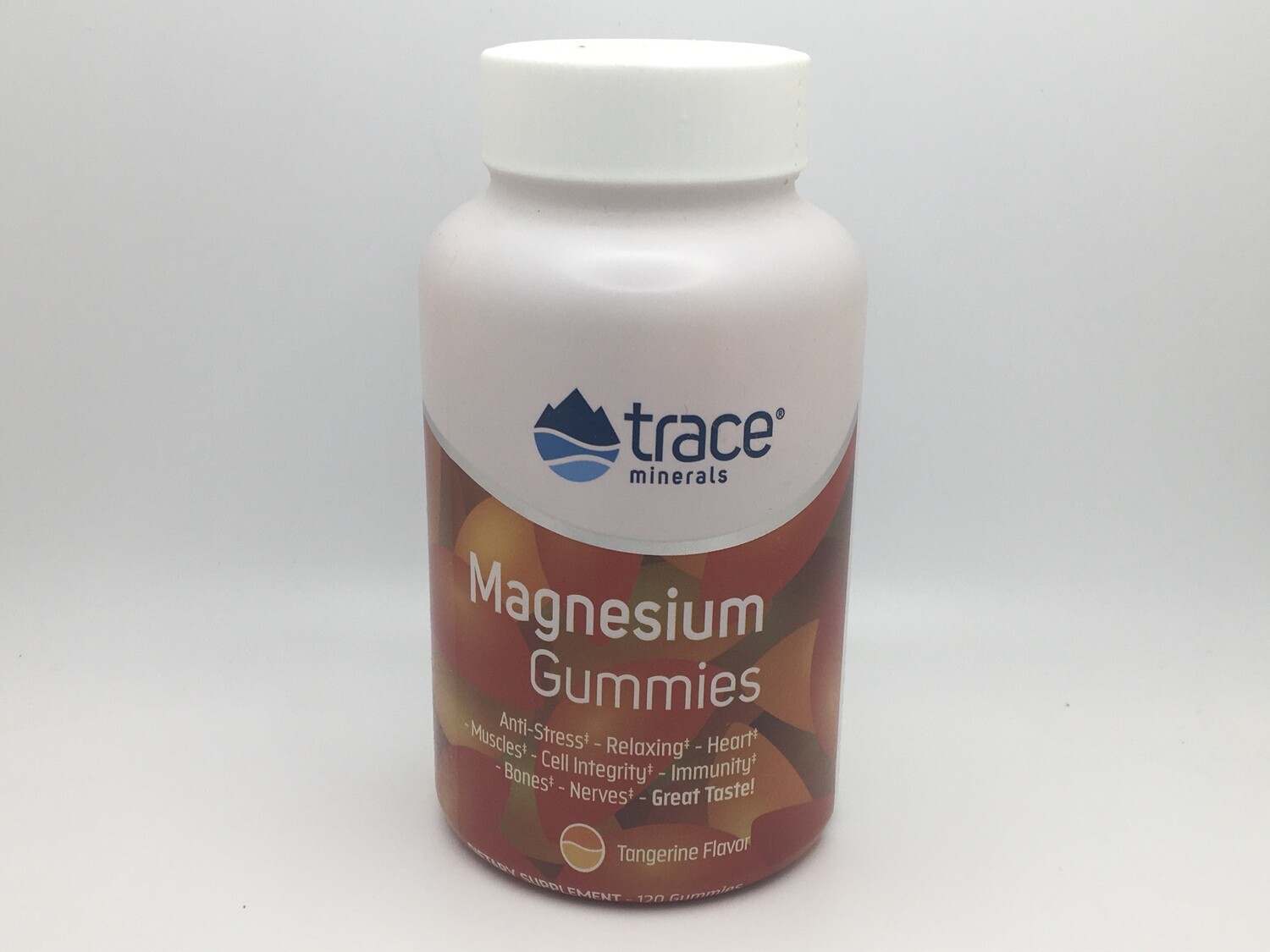 Magnesium Gummies Tangerine 120ct(Trace Minerals)