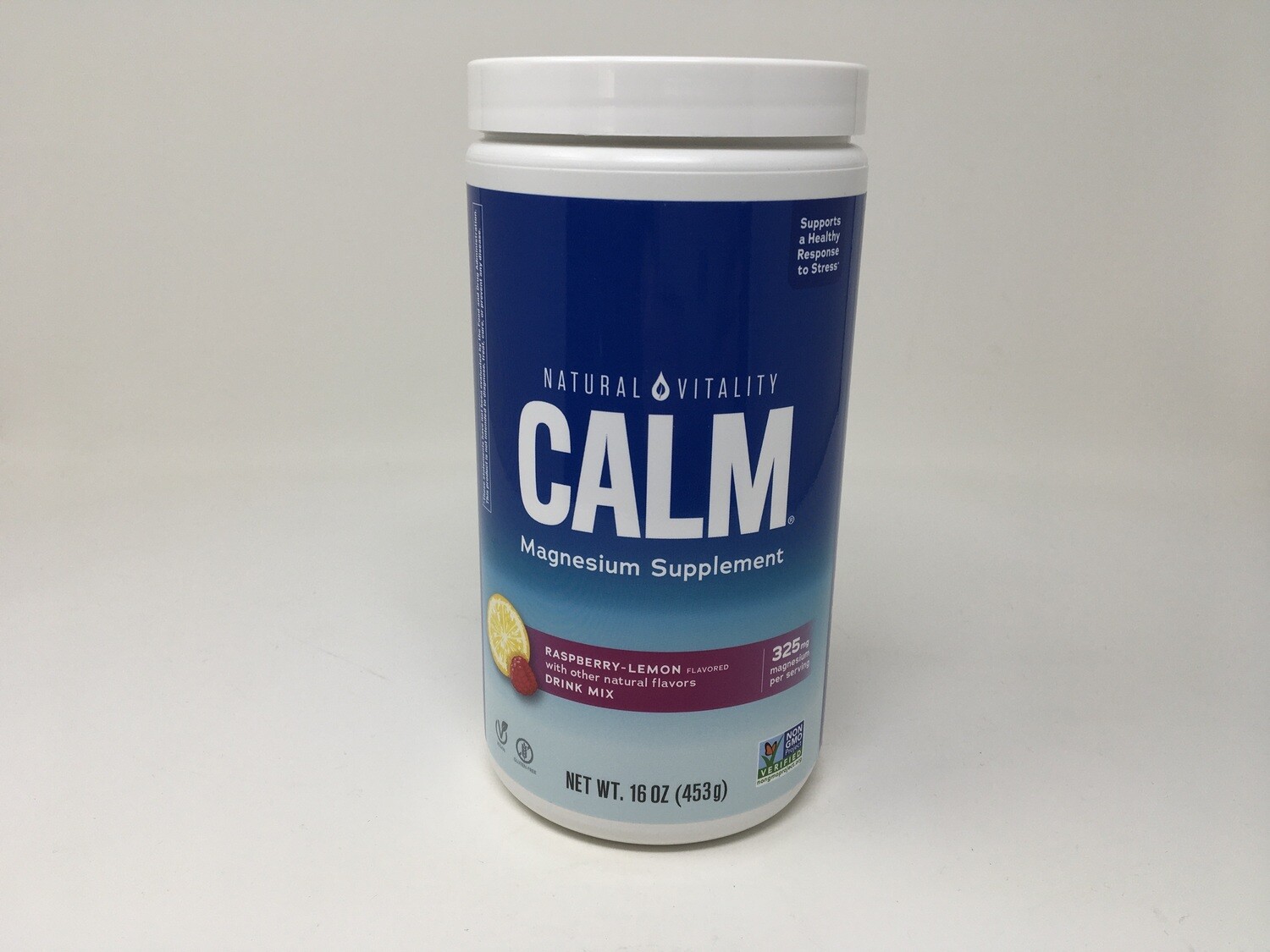 Natural Calm  16 oz Raspberry Lemon(Natural Vitality)