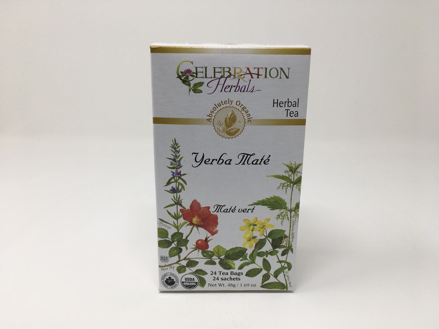 Yerba Mate Tea 24 Bags (Celebration Herbals)