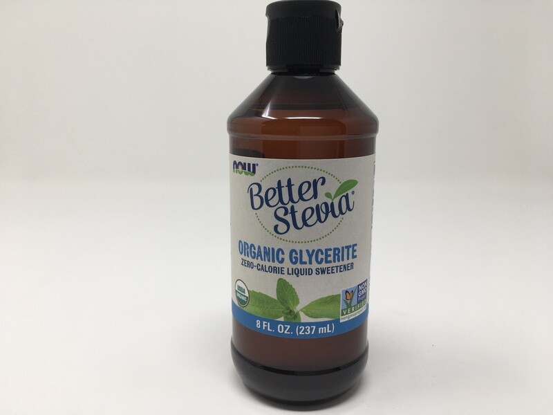 Better Stevia Glycerite 8oz (Now 6953)