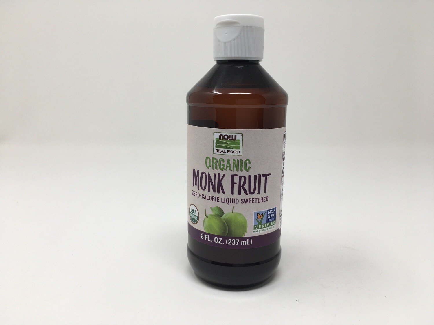 Monk Fruit Organic Liquid 8oz (Now) 7116