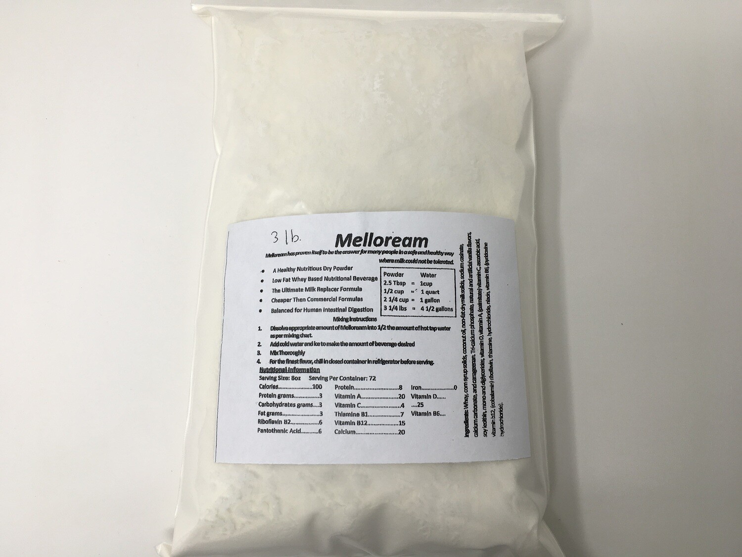 Melloream Formula 3lb