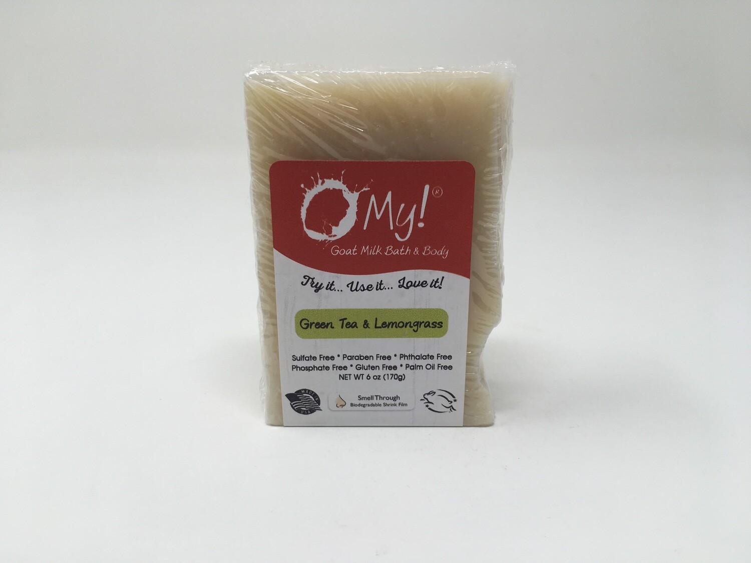 Goat Milk Bar Soap Green Tea/ Lemongrass(OMY)