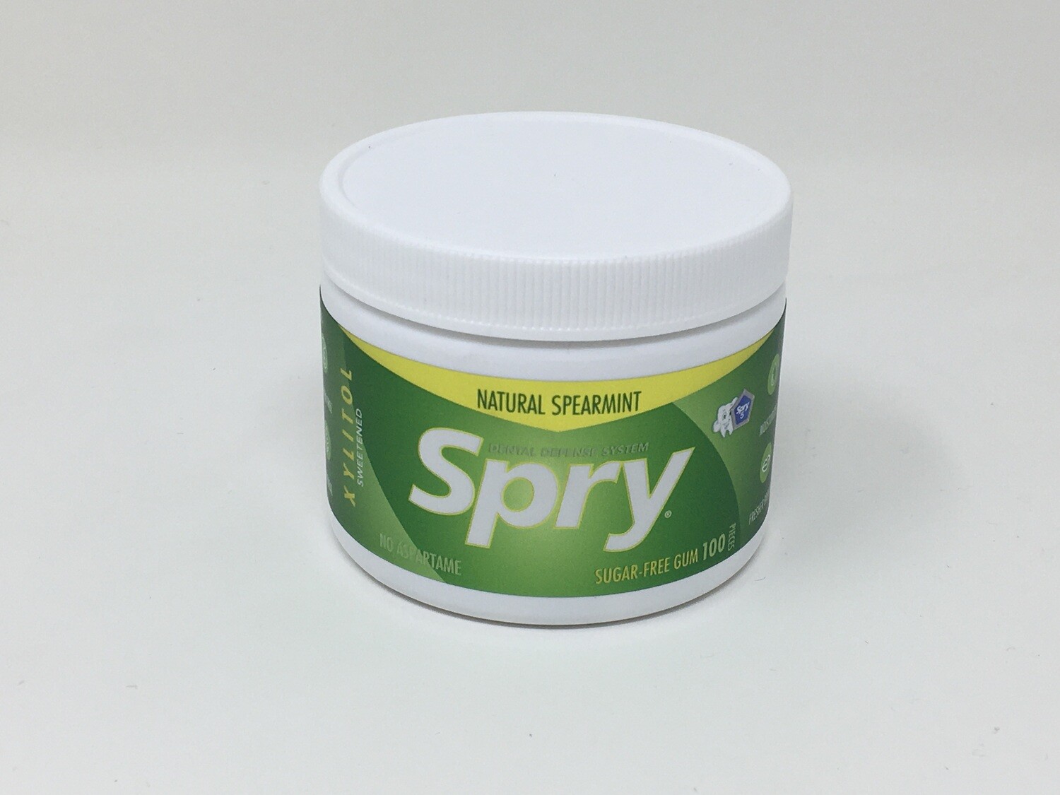 Spry Gum Spearmint 100 piece
