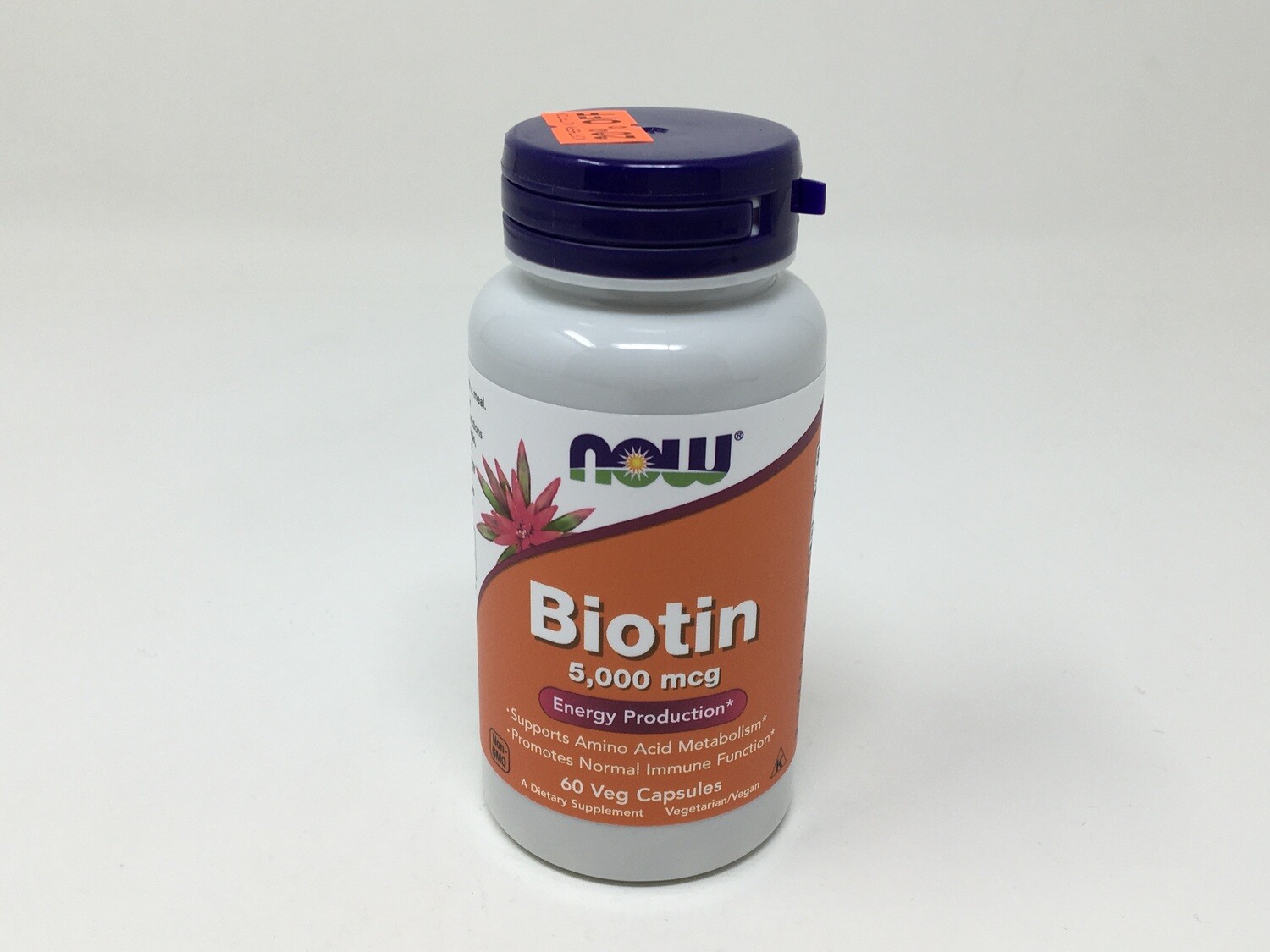 Biotin 5000mcg 60vcap (Now  0471)
