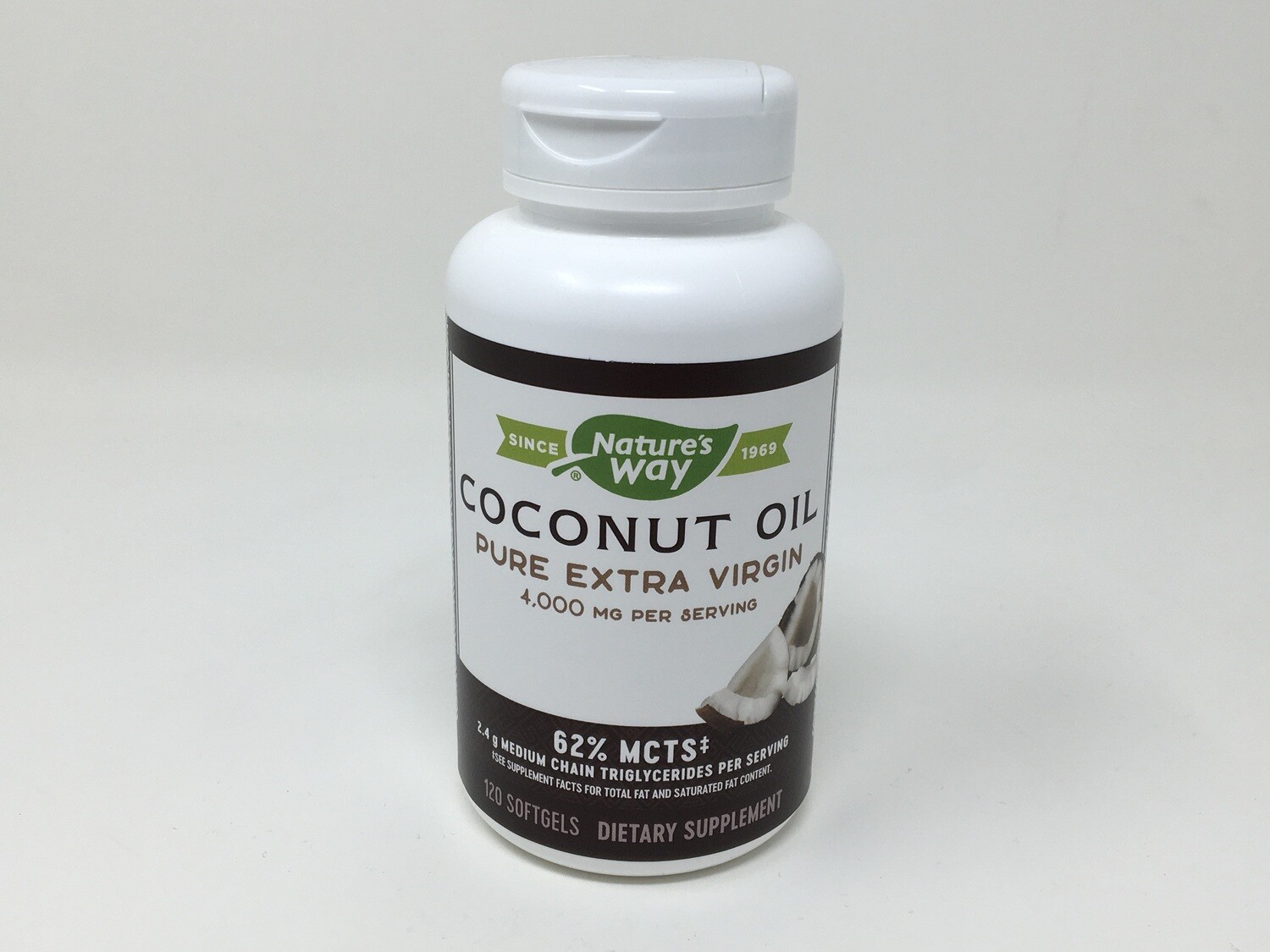 Coconut Oil 120sgels (Natures Way) DR