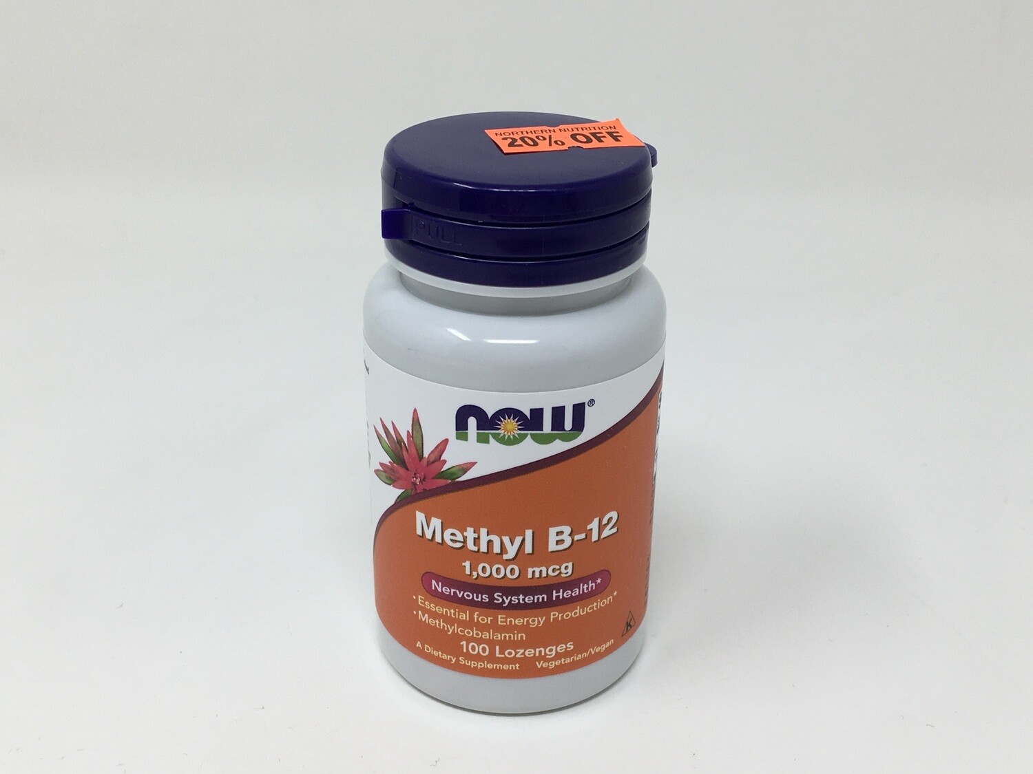 Methyl B12 100 lozenges (Now 0495)