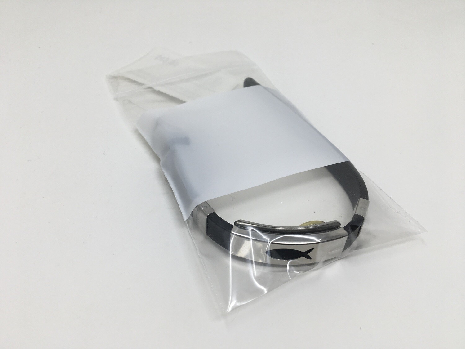 Christian Fish Neoprene Band Black(TNY Miracle Band)
