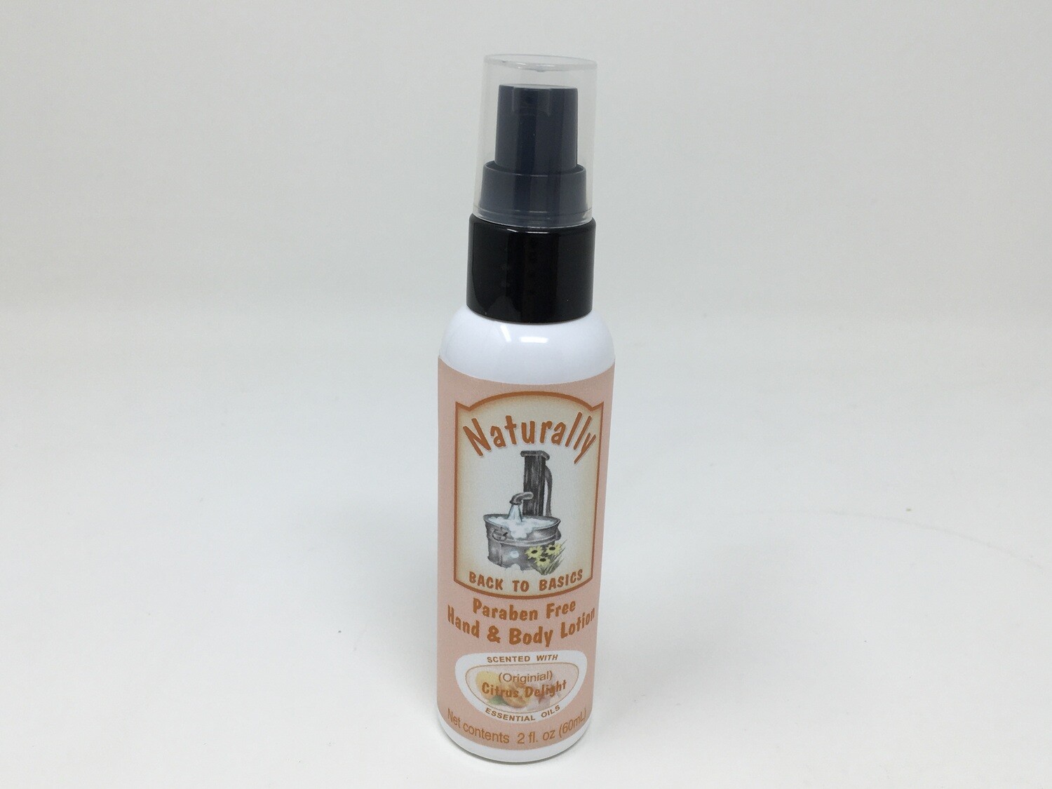 Naturally Back To Basics Hand &amp; Body Lotion (Miller&#39;s Natural Products) citrus delight 2 oz