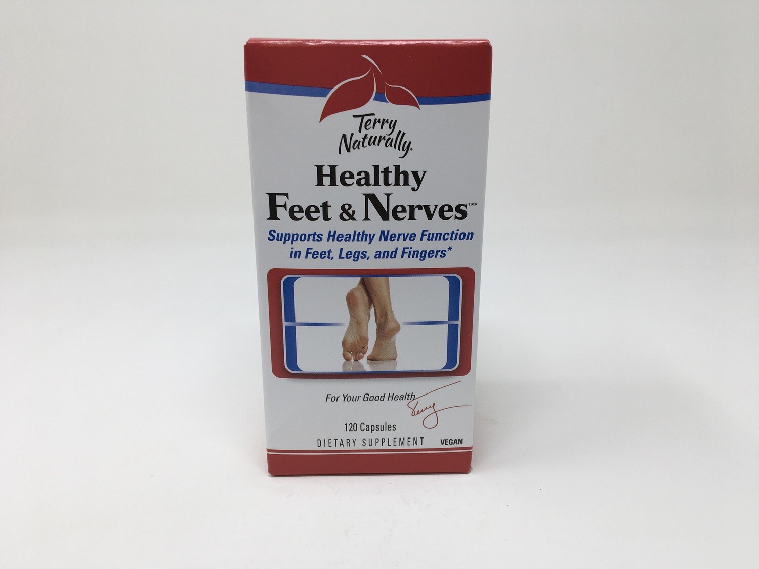 Healthy Feet &amp; Nerves 120 caps (Terry Naturally)
