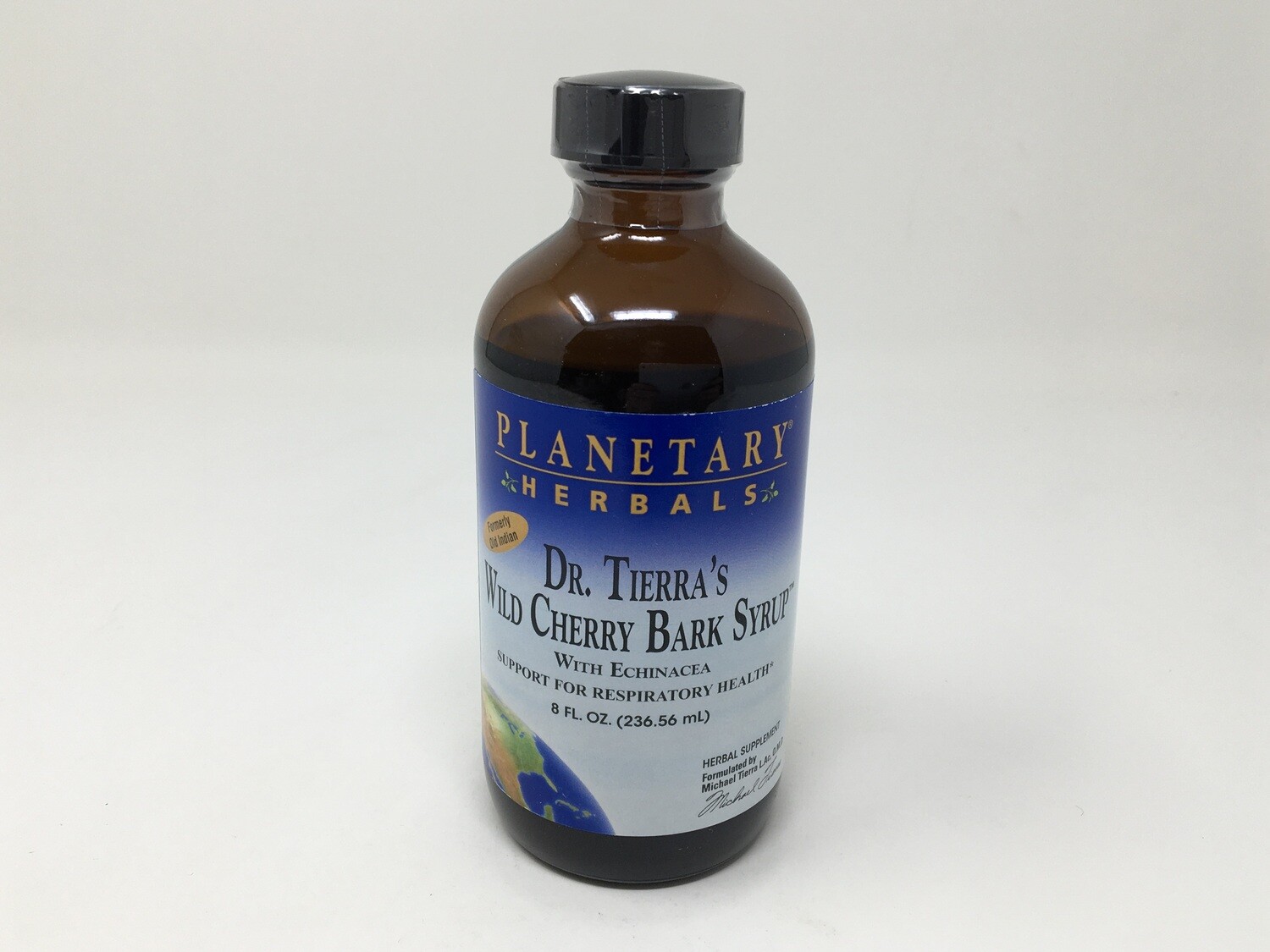 Dr Tierras Wild Cherry Bark Syrup 8oz(Planetary Herbals)
