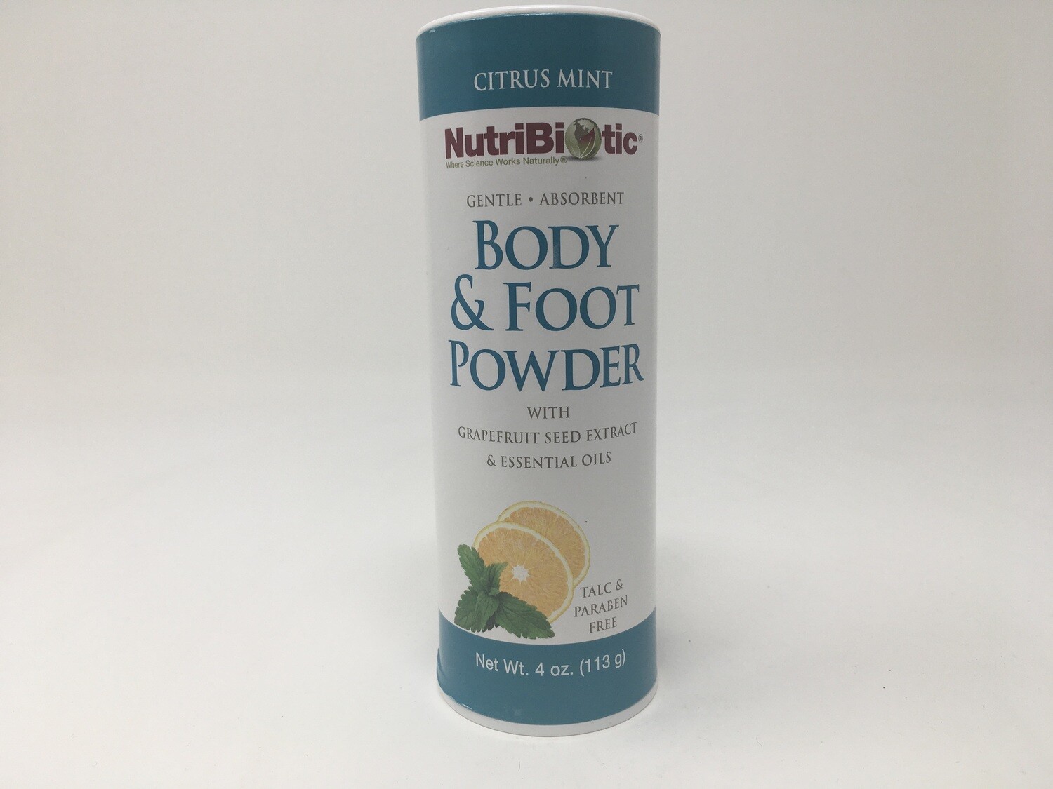 Body &amp; Foot Powder (NutriBiotic) citrus mint