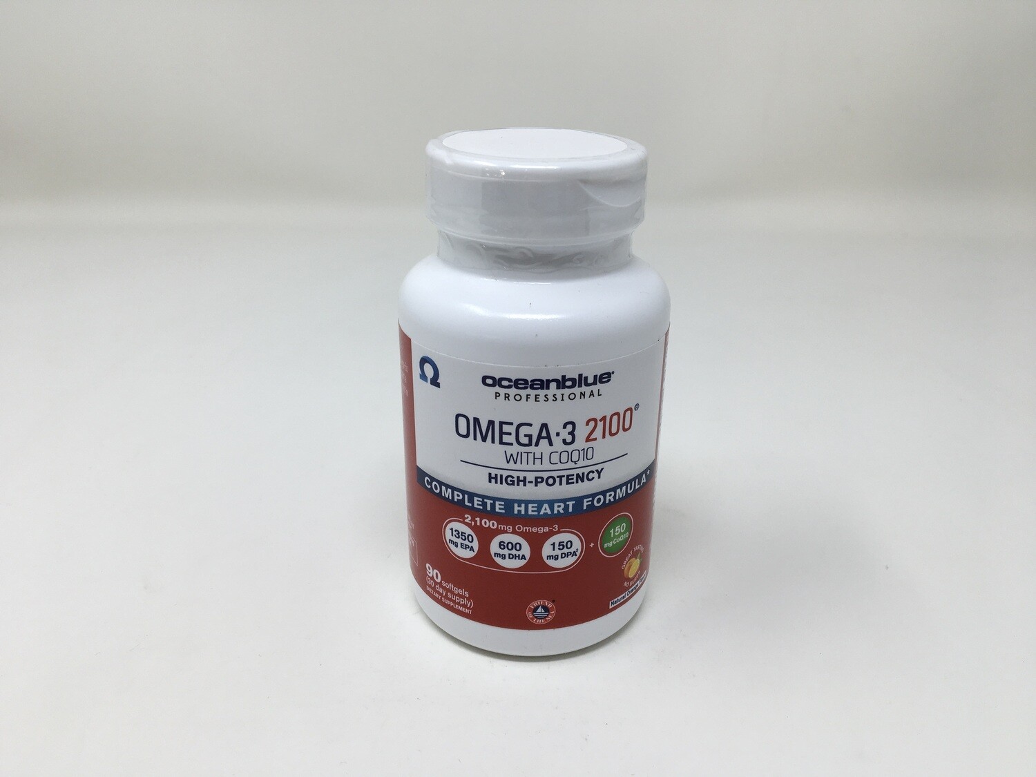 Omega-3 2100 With Coq10 90sg(Ocean Blue)