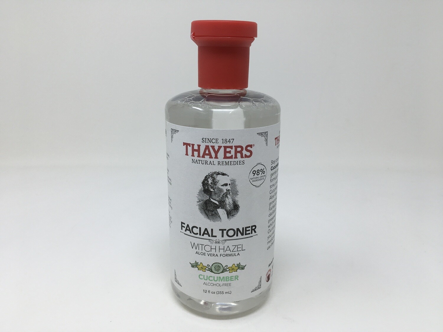 Facial Toner Witch Hazel  (W/Aloe Vera)12 oz cucumber (Thayer&#39;s)