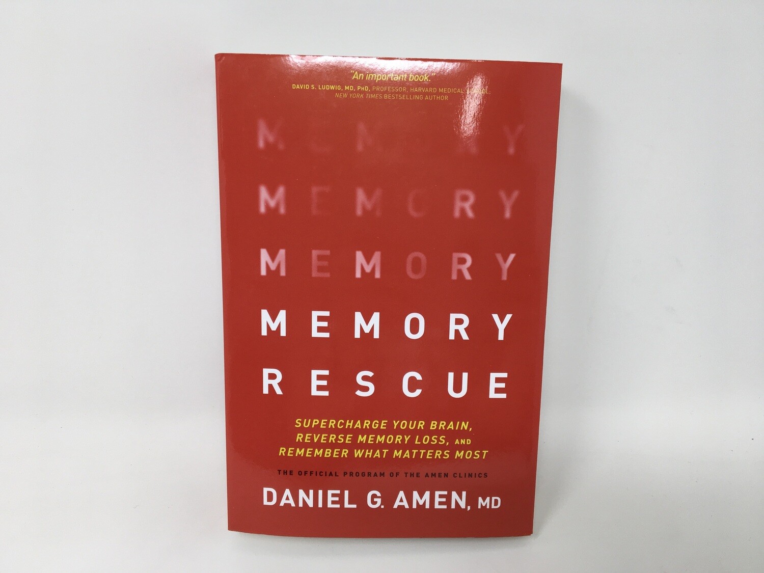 Memory Rescue Book(Danial Amen)