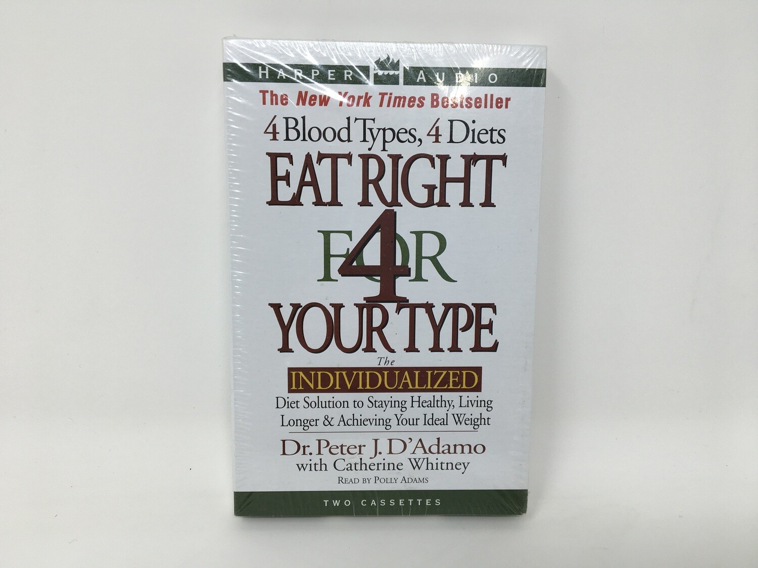 Eat Right 4 Your Blood Type 4 Blood types 4 diets DVD