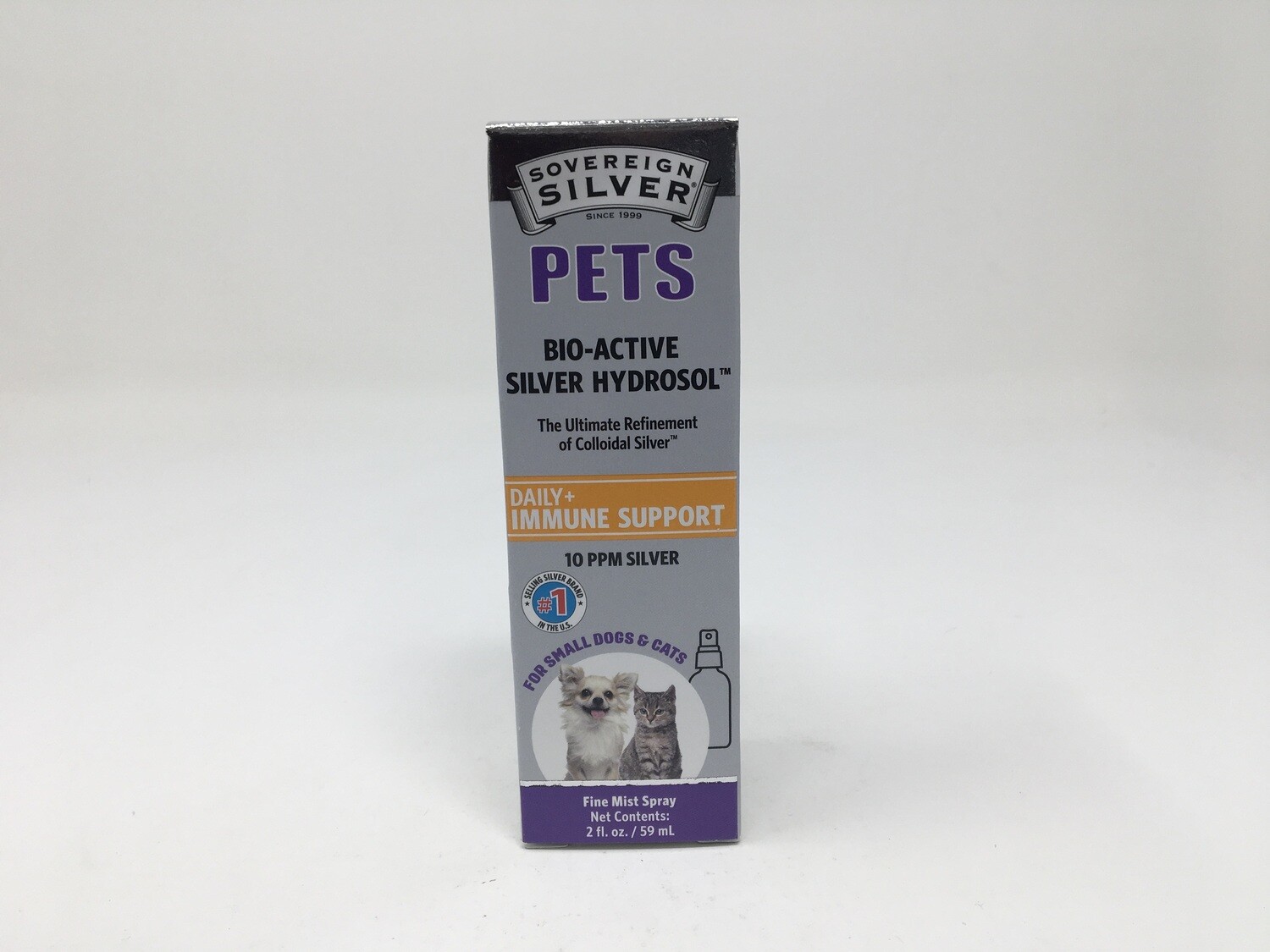 Pets Bio Active Silver Spray Mist 2oz10PPM(Sovereign)